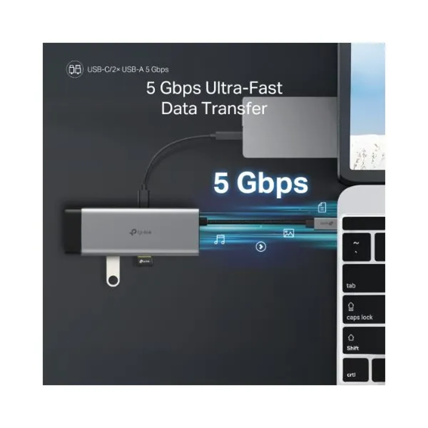 Hub Usb-c 7 en 1 Puerto HDMI 4k@60hz — foto 8