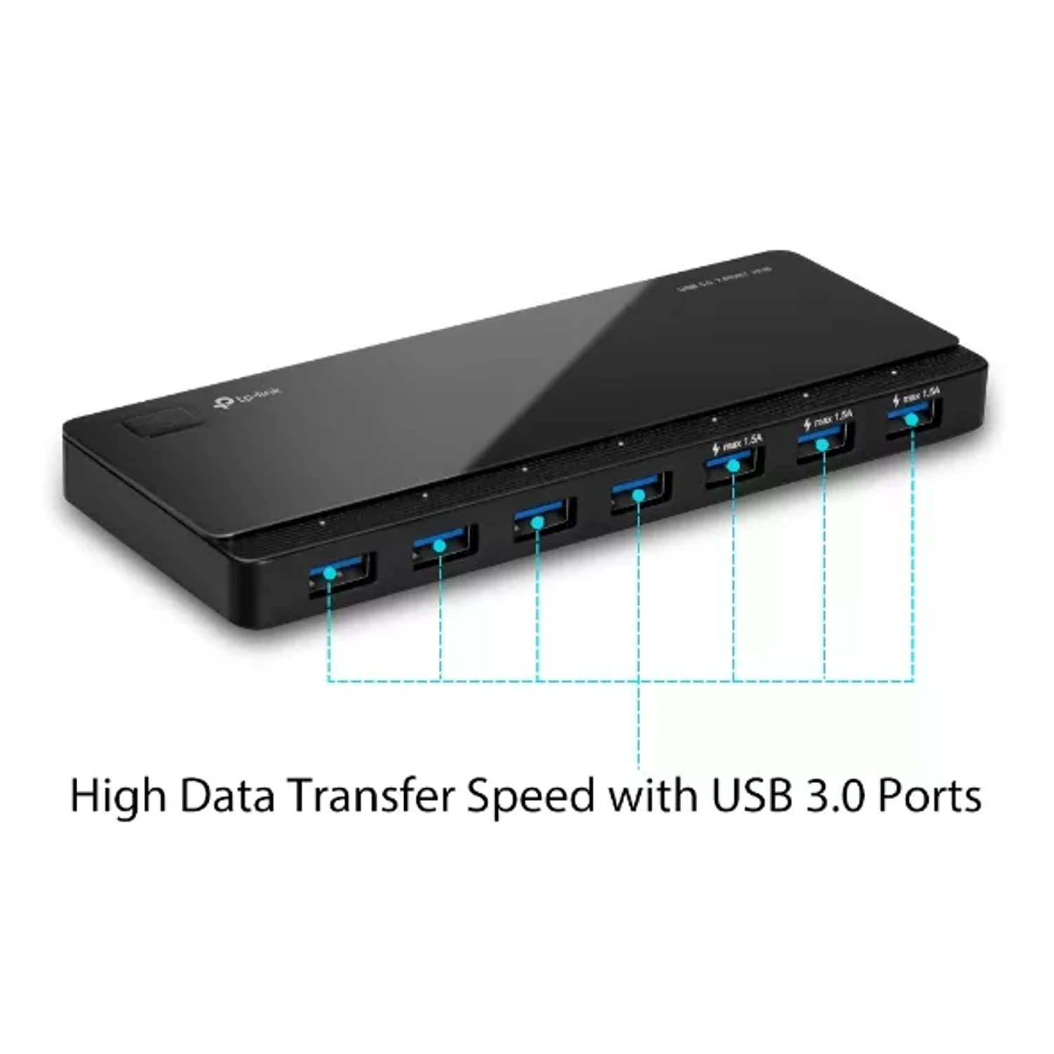 Hub de 7 Puertos Uh700 USB 3.0 — foto 2