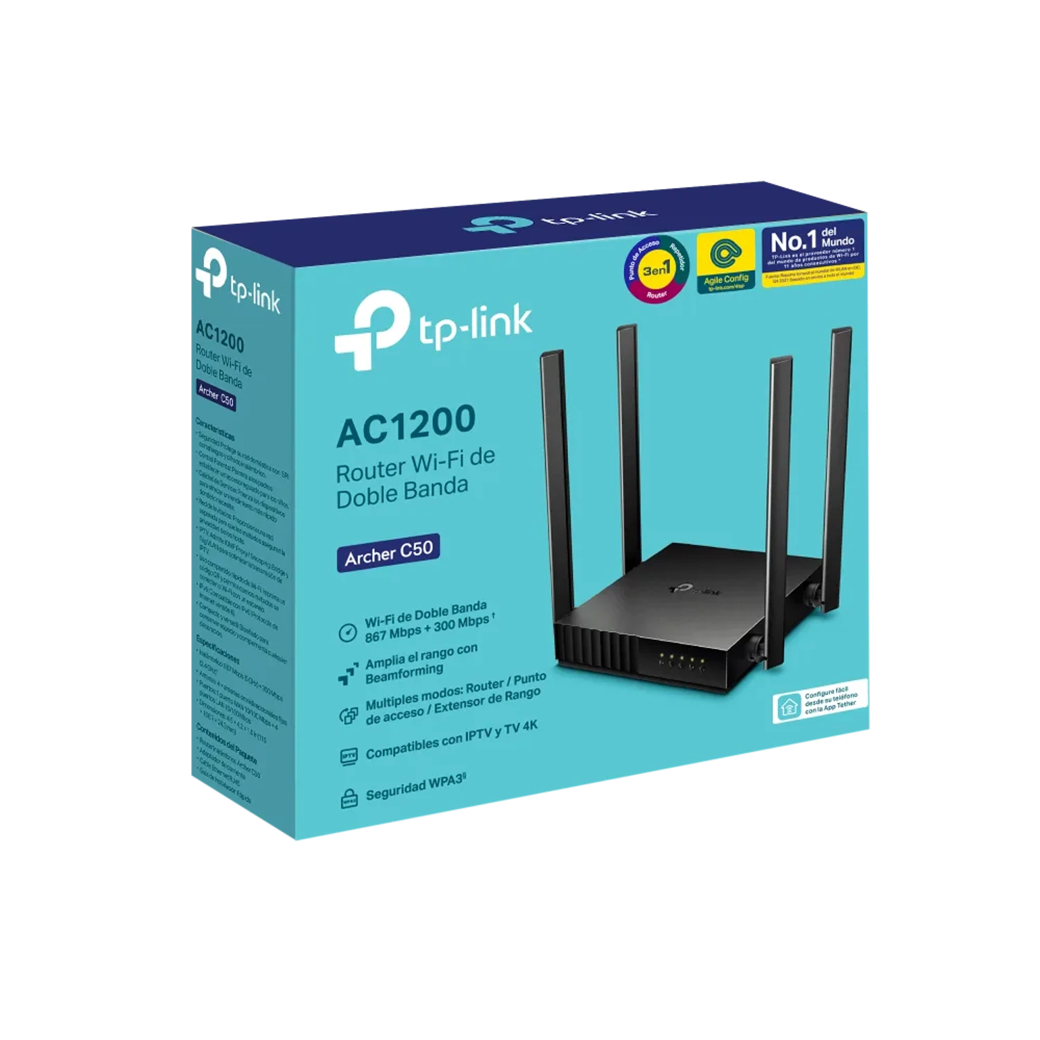 Router Inalambrico Archer C50 Ac1200 — foto 2
