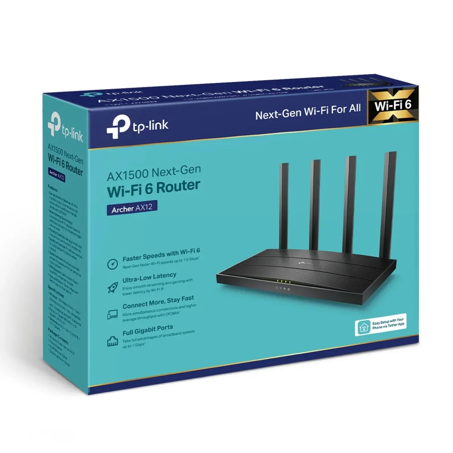 Router Inalambrico WIFI 6 Archer Ax1500 — foto 4