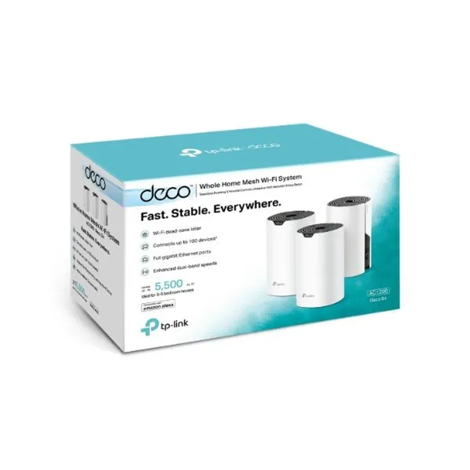 Sistemas Wi-fi 5 Mesh/deco S4(3-pack) — foto 6