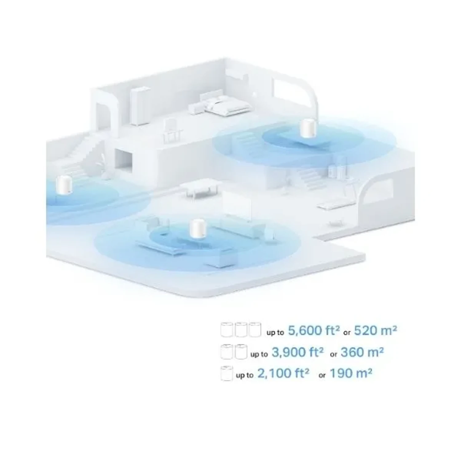 Sistemas Wi-fi 6 Al-drive Mesh/deco X10 — foto 3
