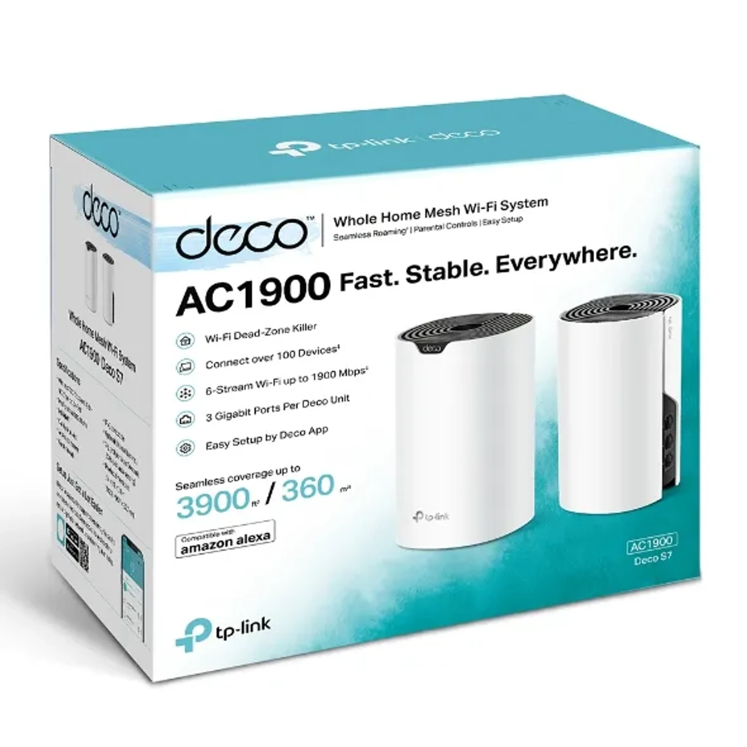 Sistemas Wi-fi 5 Mesh/deco S7(2-pack) — foto 1