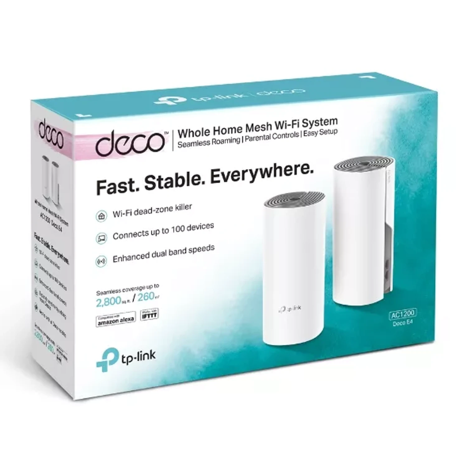 Sistemas Wi-fi Mesh Deco E4(2-pack) — foto 1