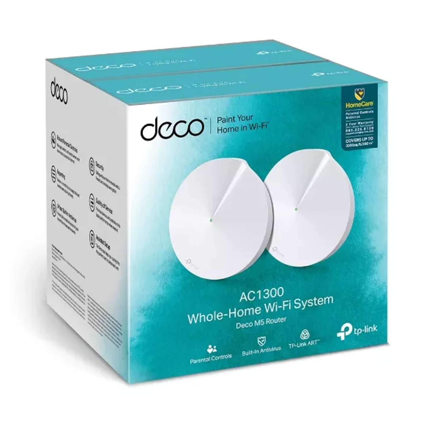 Sistemas Wi-fi Mesh Deco M5(2-pack) — foto 1