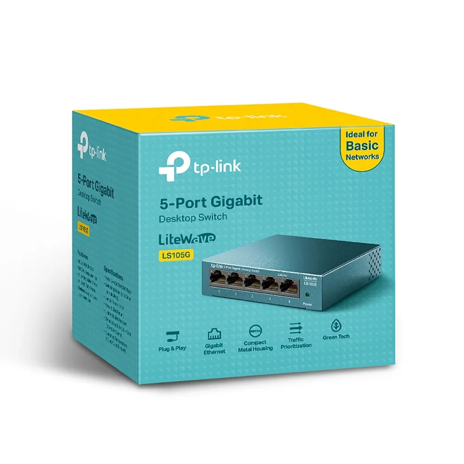 Switch Lite Wave 5 Puertos Gigabit — foto 1