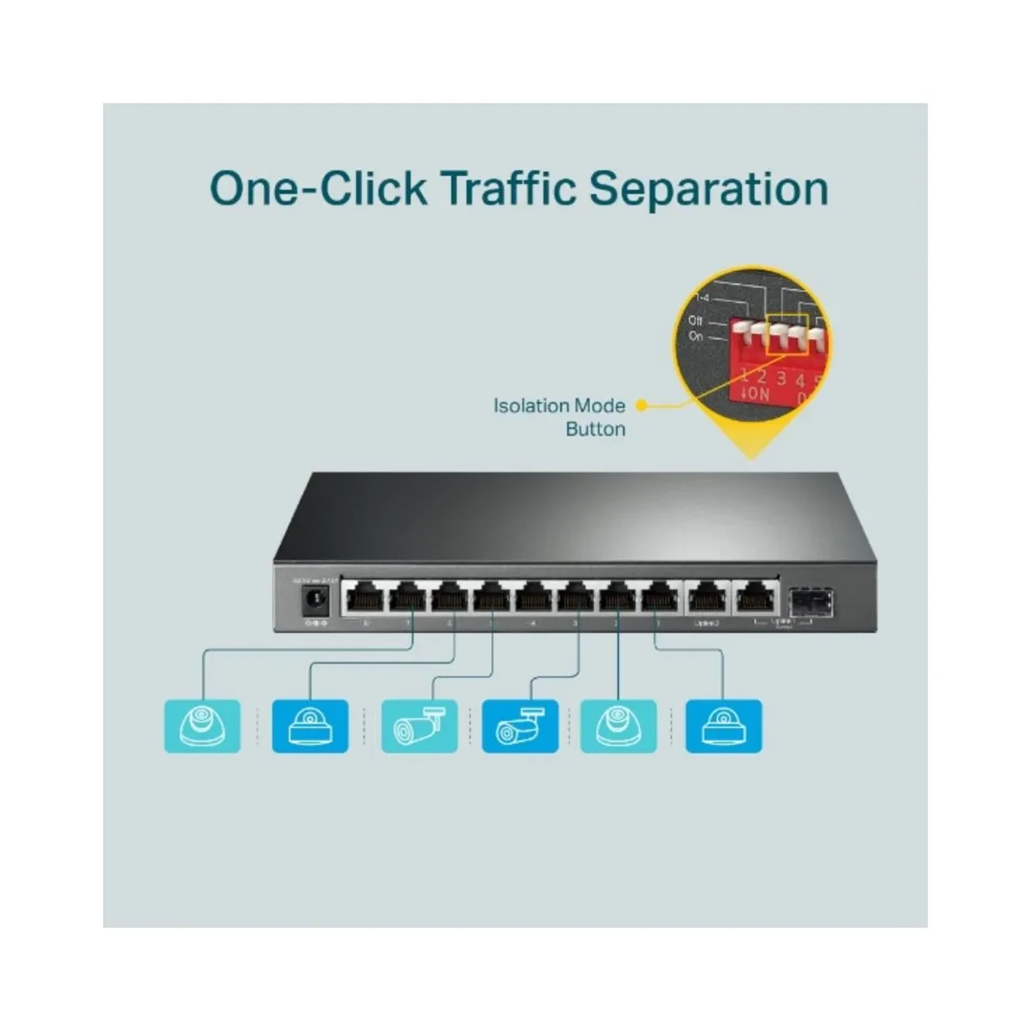 Switch Omada 10 Puertos Gigabit 8 Puer — foto 9