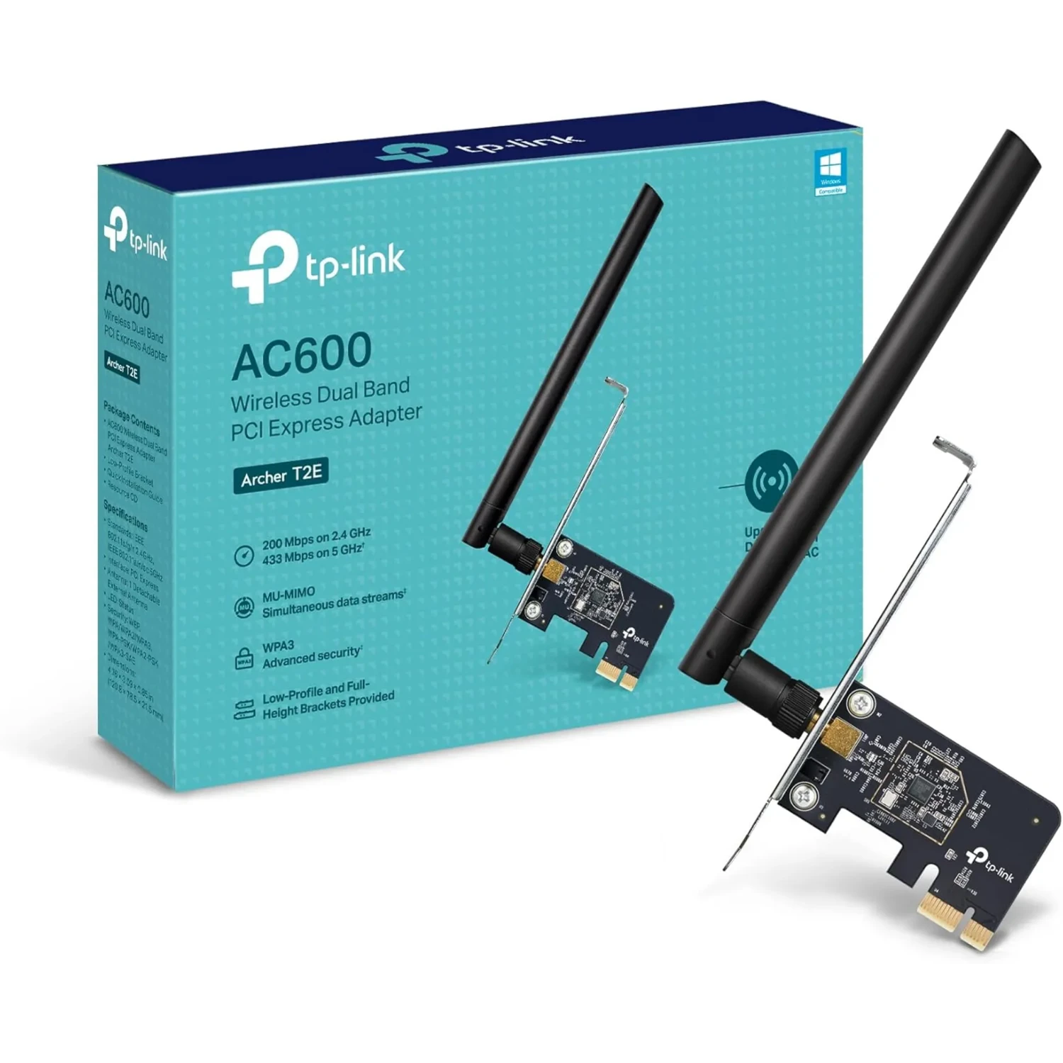Tarjeta Inalambrica Archer T2e Pci Expr — foto 3
