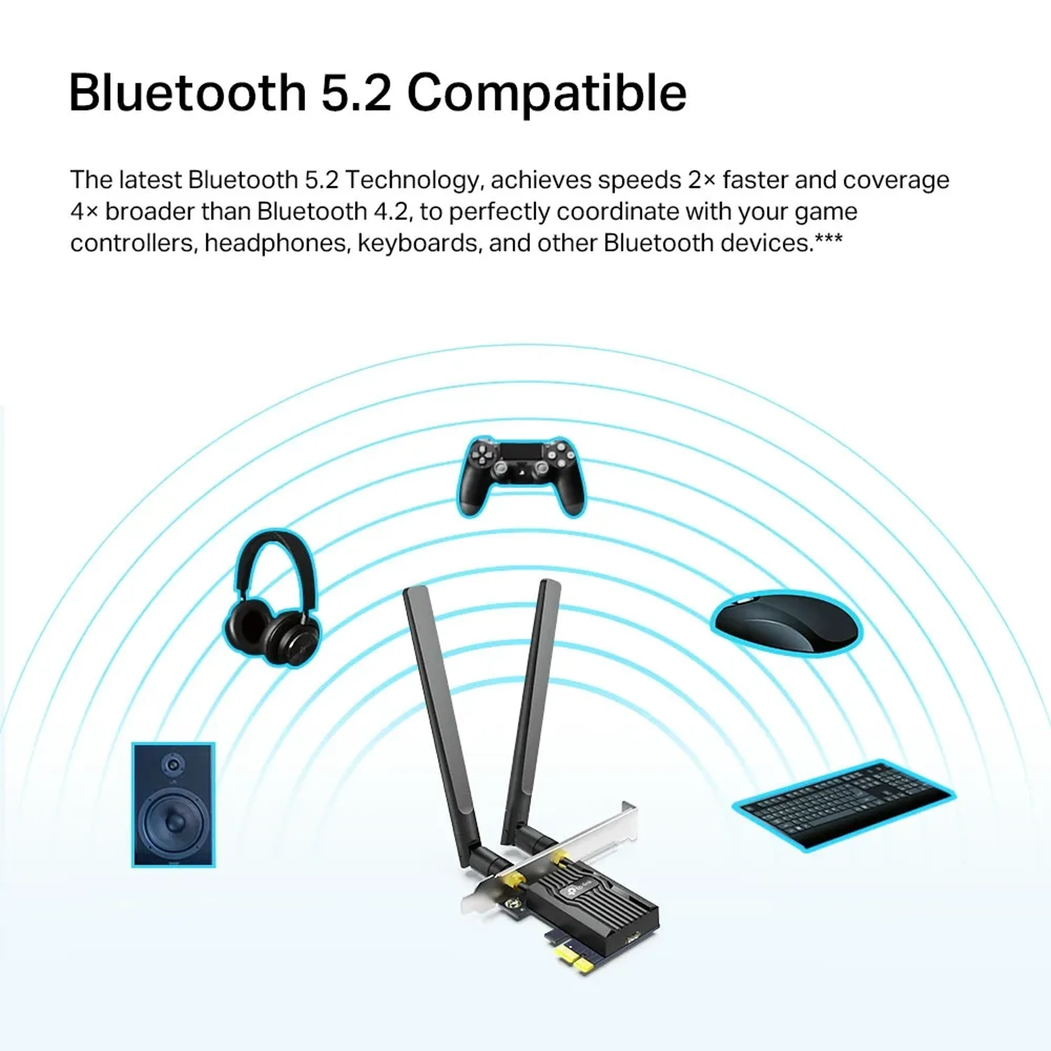 Tarjeta Inalambrica Wifi6+bt Ax1800 — foto 5