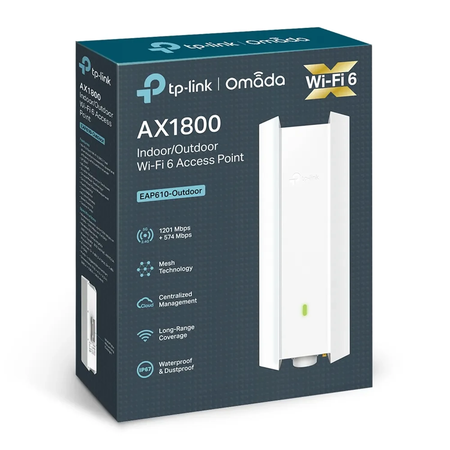 Access Point WIFI 6 Mesh Ext. Ac1800 — foto 1