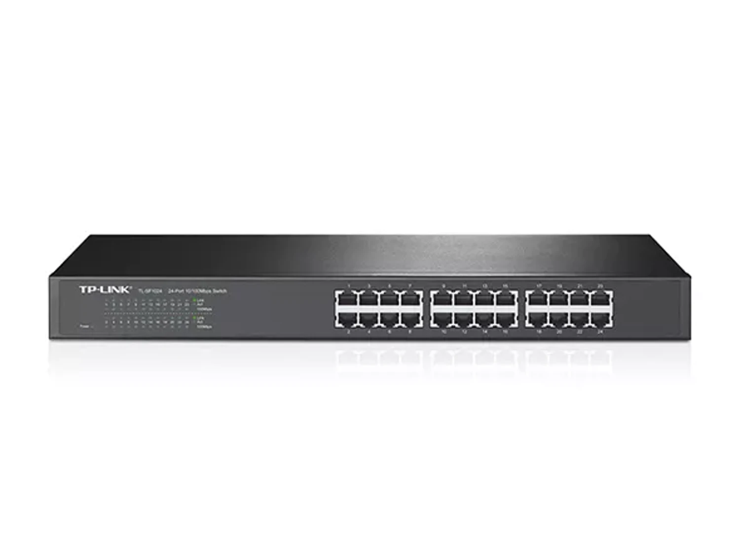 Switch 24 Puertos 10/100mbps Rackeable — foto 1