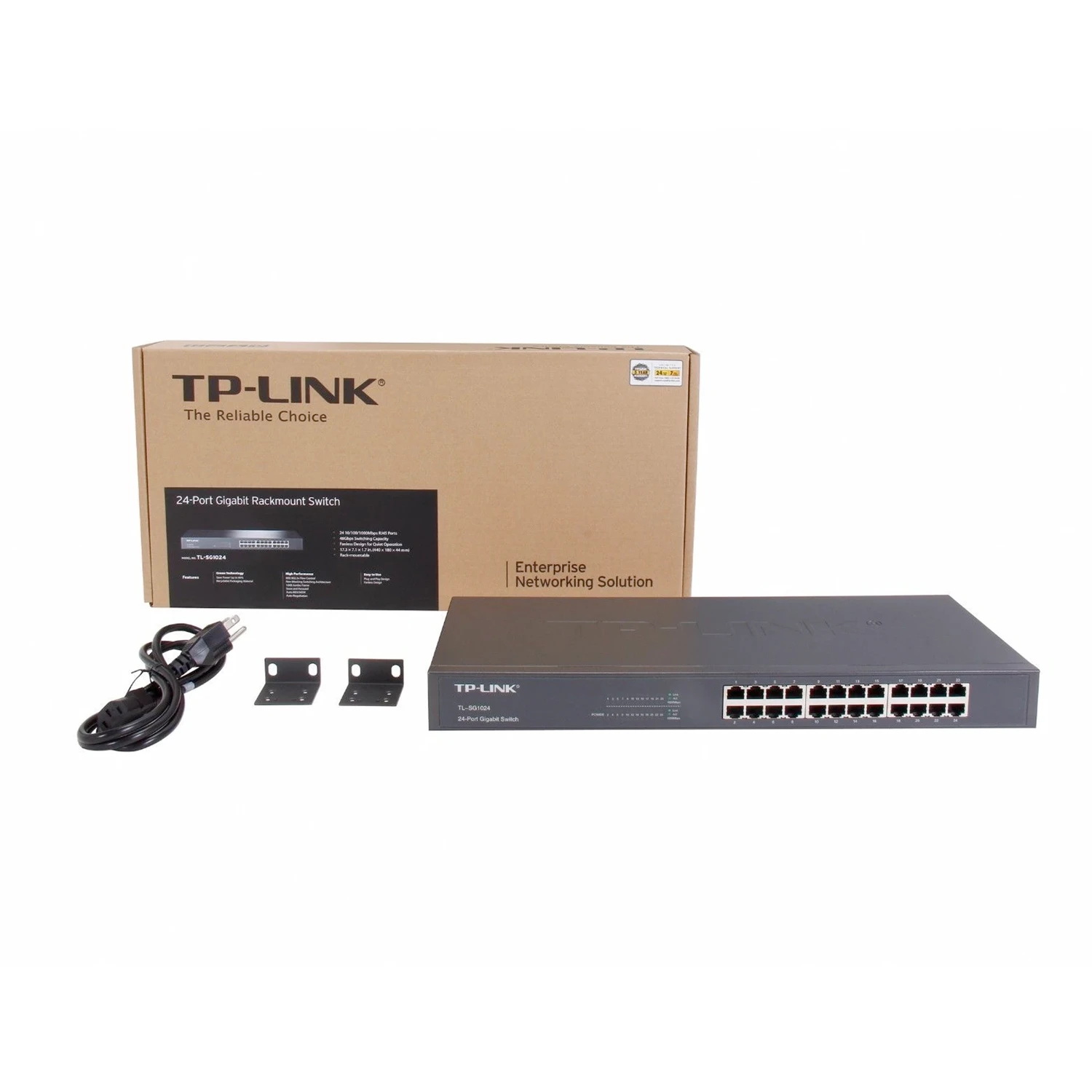 Switch de 24 Puertos Gigabit Rackeable — foto 3