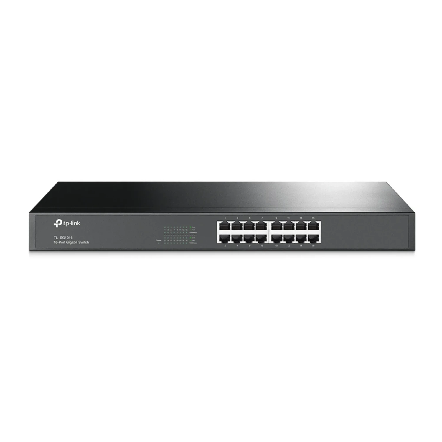 Switch de 16 Puertos Gigabit Rackeable — foto 1