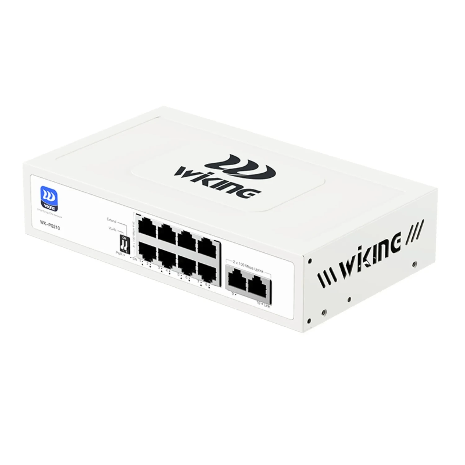 Switch de 10 Puertos 10/100 POE 8 Puert — foto 2