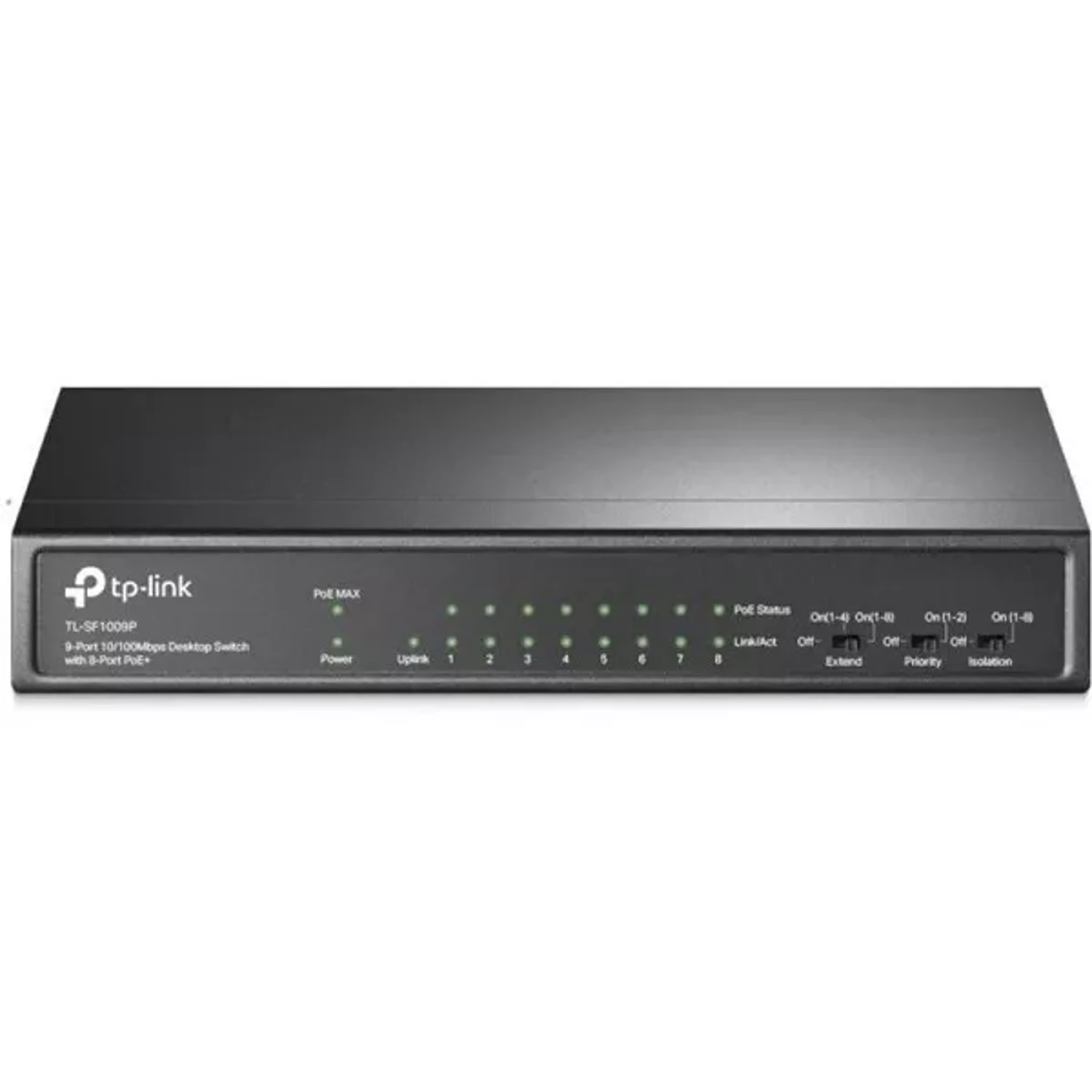 Switch Omada 9 Puertos 8 Puertos Poe+ — foto 1