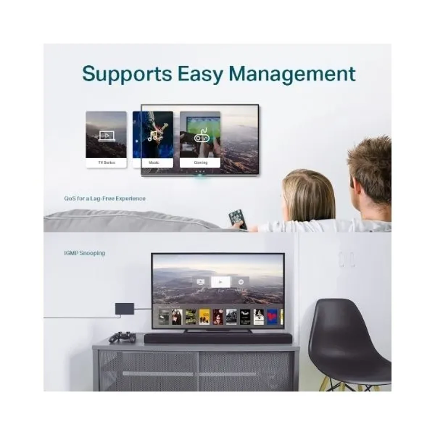 Switch Easy Smart 8 Puertos Gigabit — foto 7