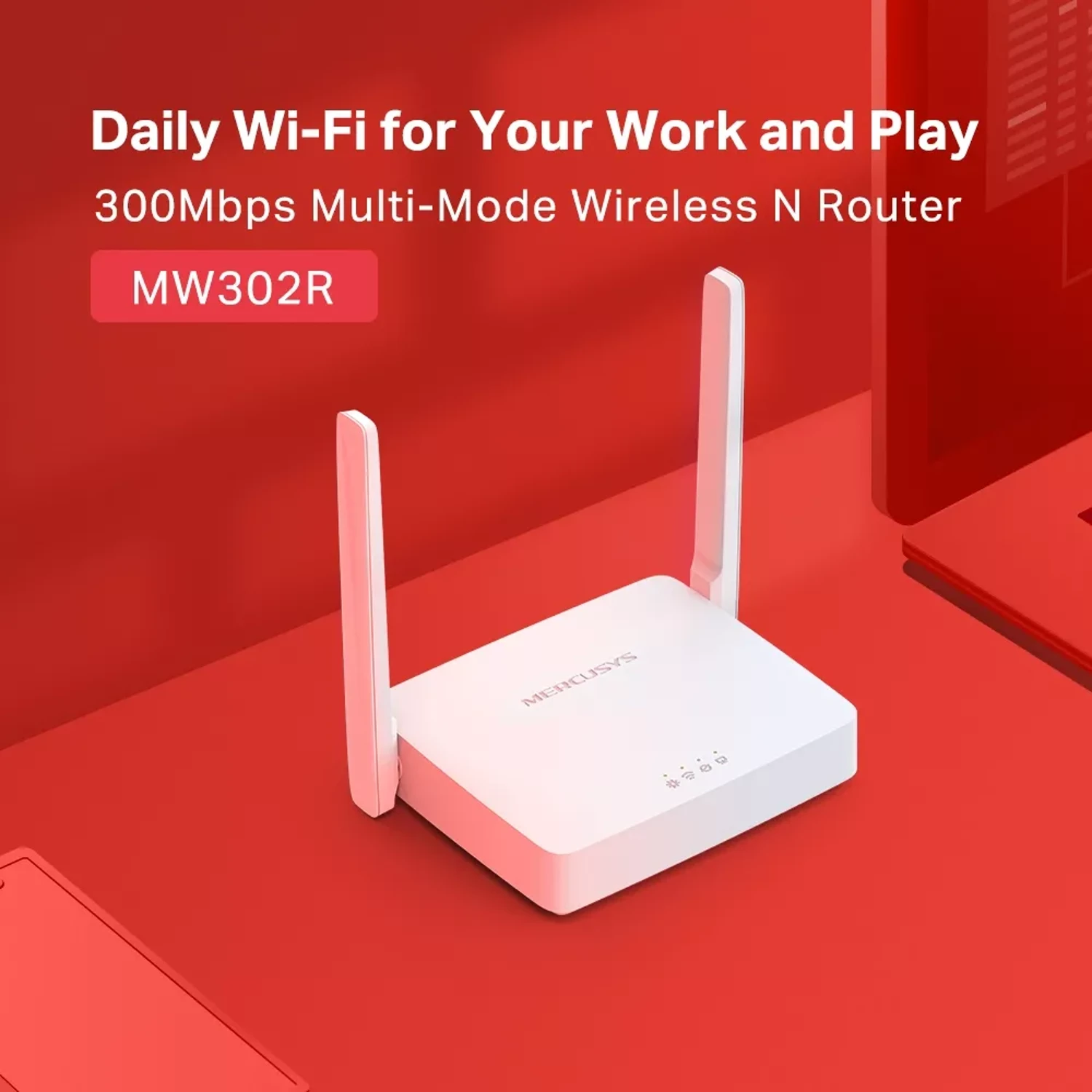 Router Inalambrico N300 1 WAN 2 LAN — foto 4