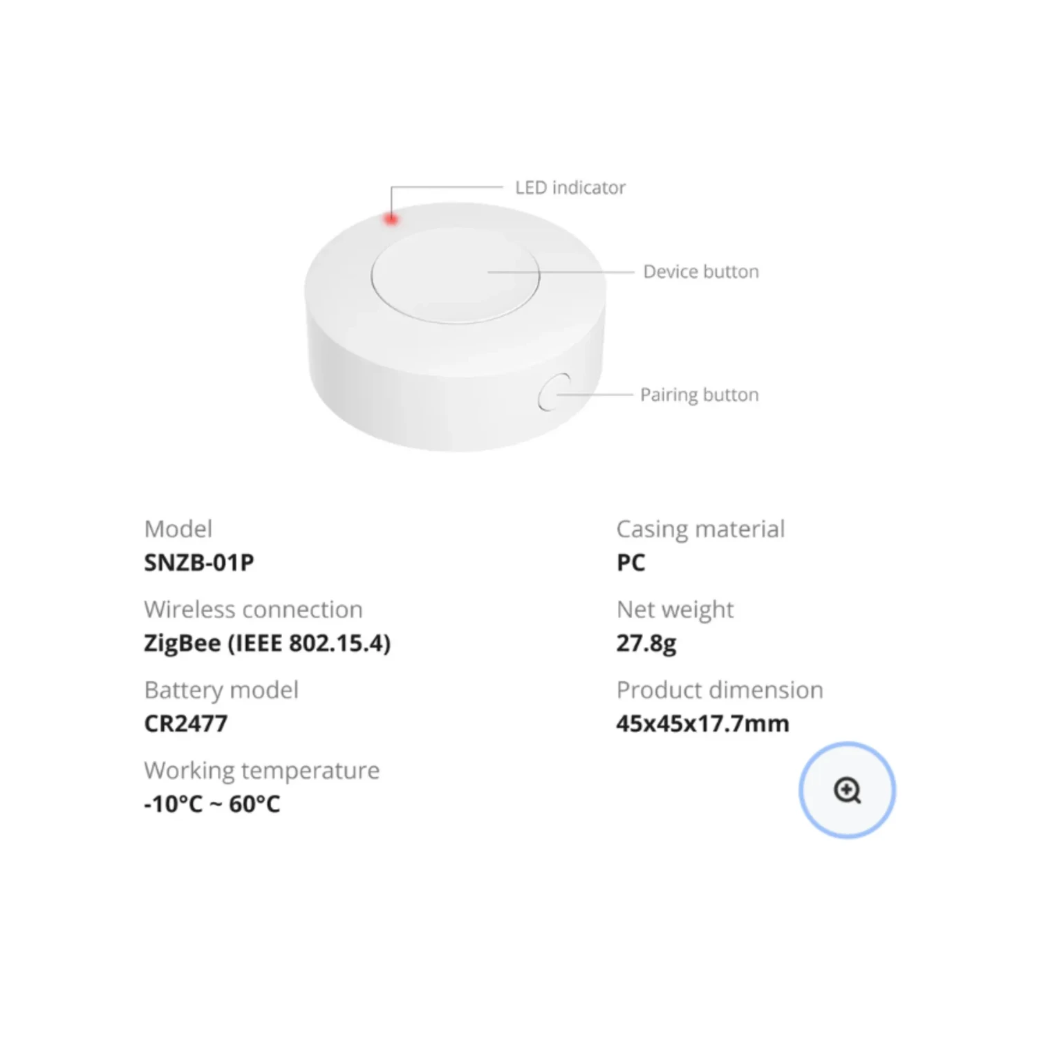 Interruptor Inalambrico Zigbee — foto 2
