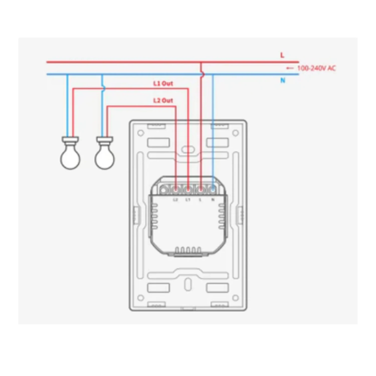 Panel Interruptor de Pared Inteligente — foto 5