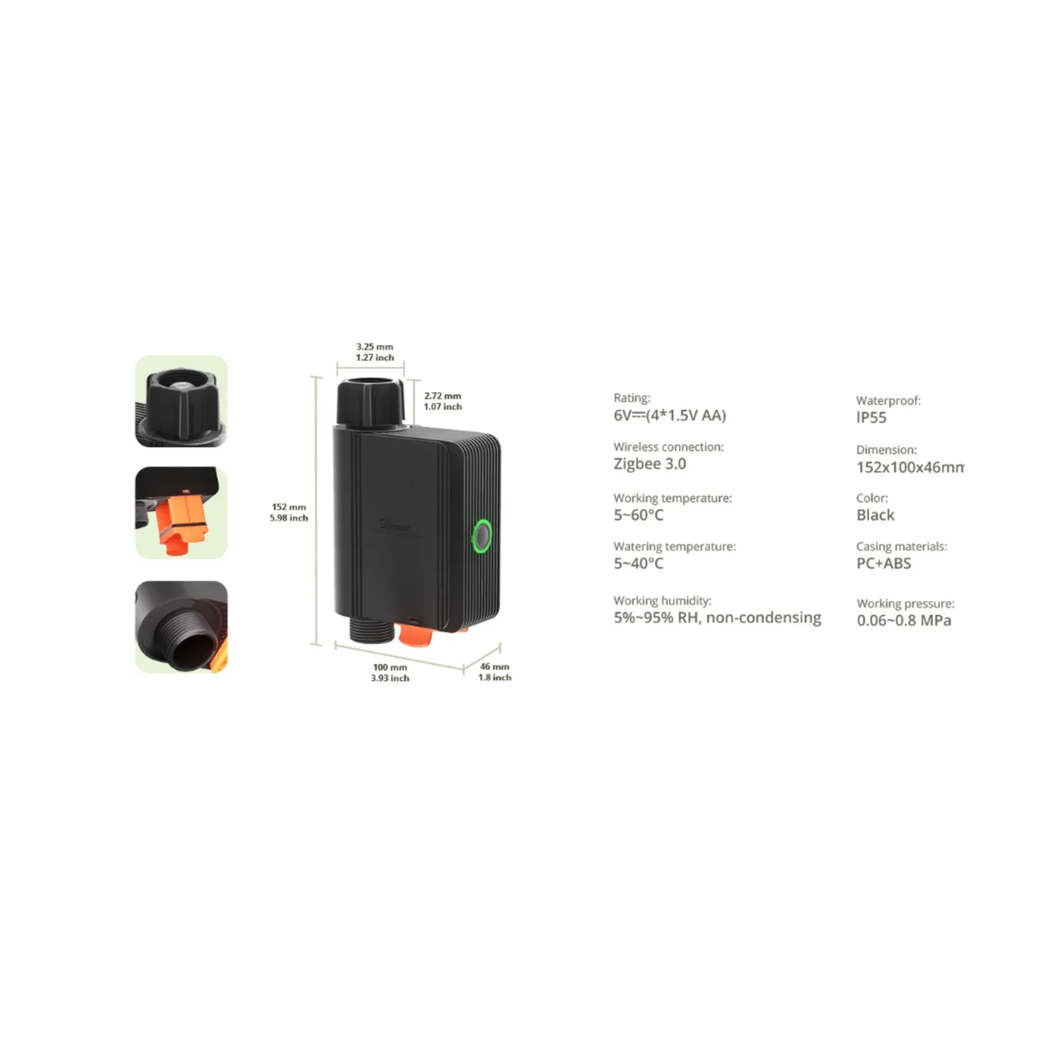 Valvula de Agua Inteligente Zigbee — foto 4