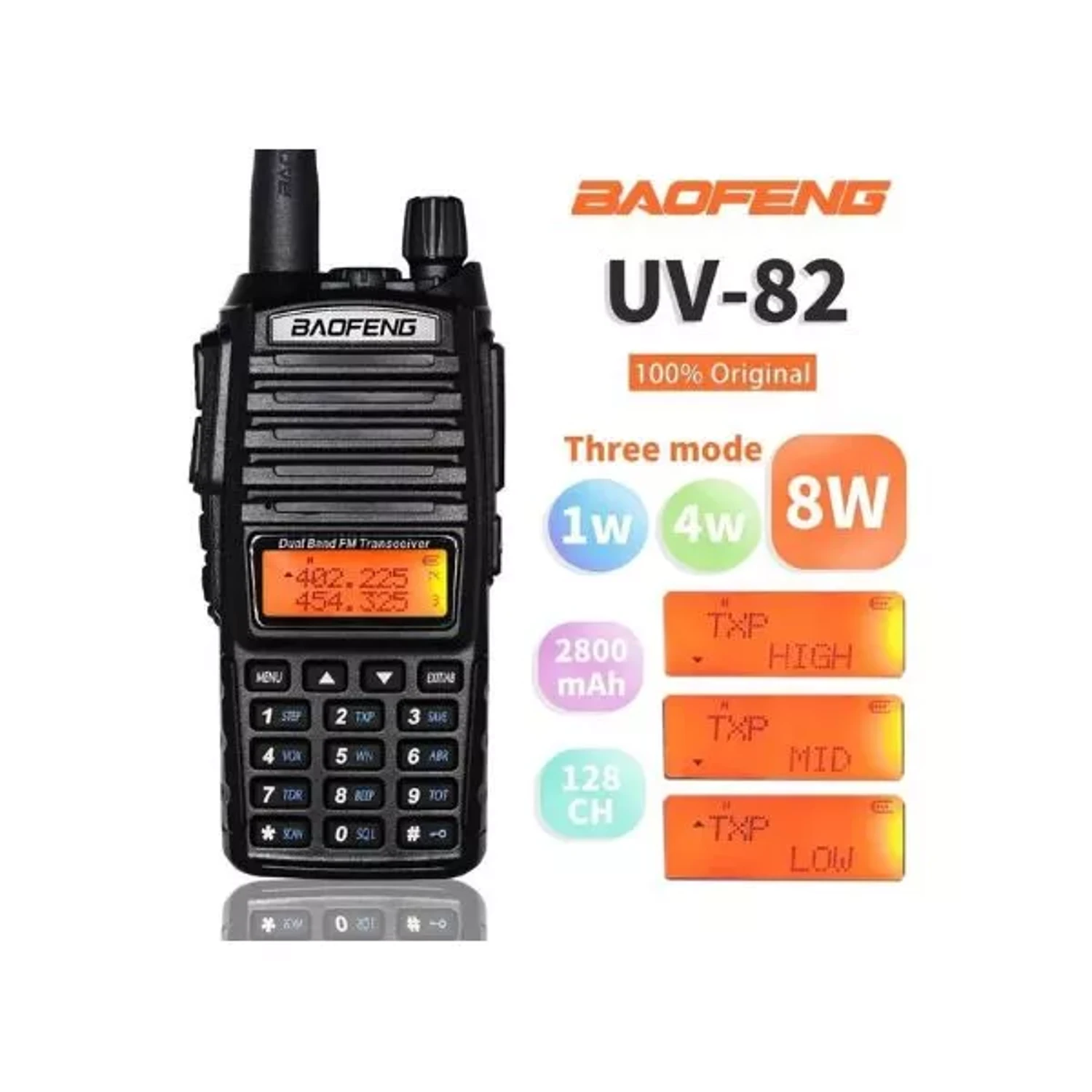 Radio Portable Uhf/vhf Dual Band — foto 2