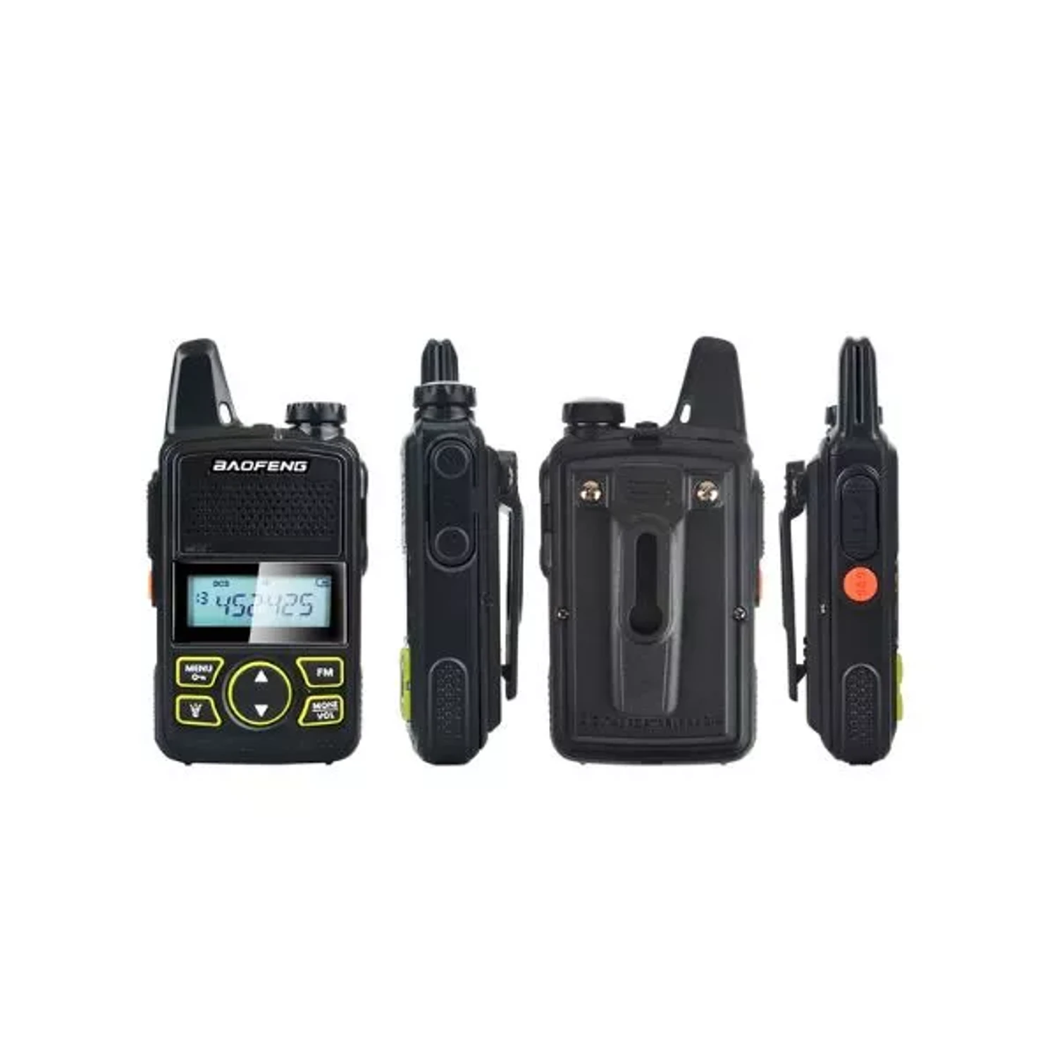 Mini Walkie Talkie UHF con Pantalla — foto 5