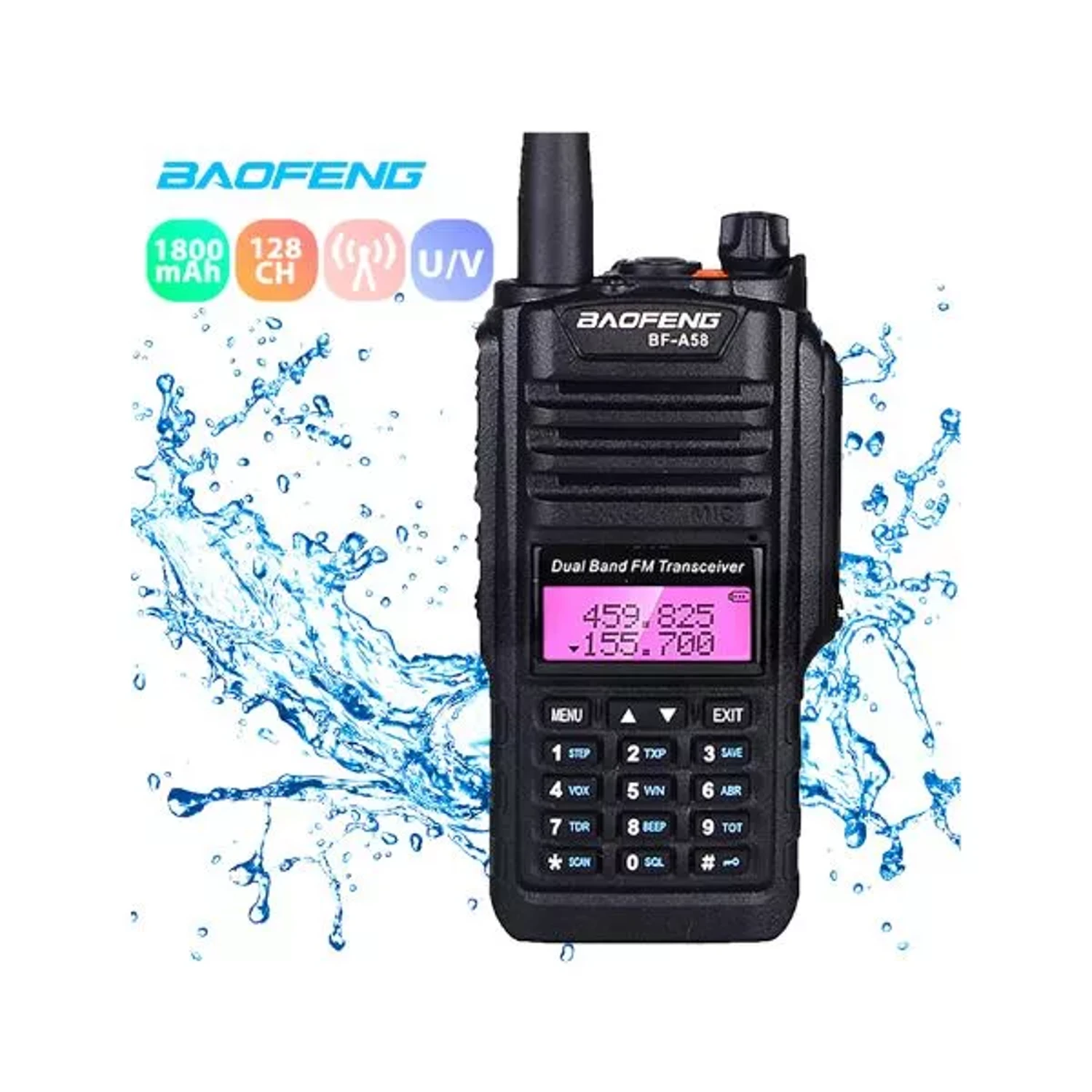 Radio Portable Uhf/vhf Dual Band — foto 2