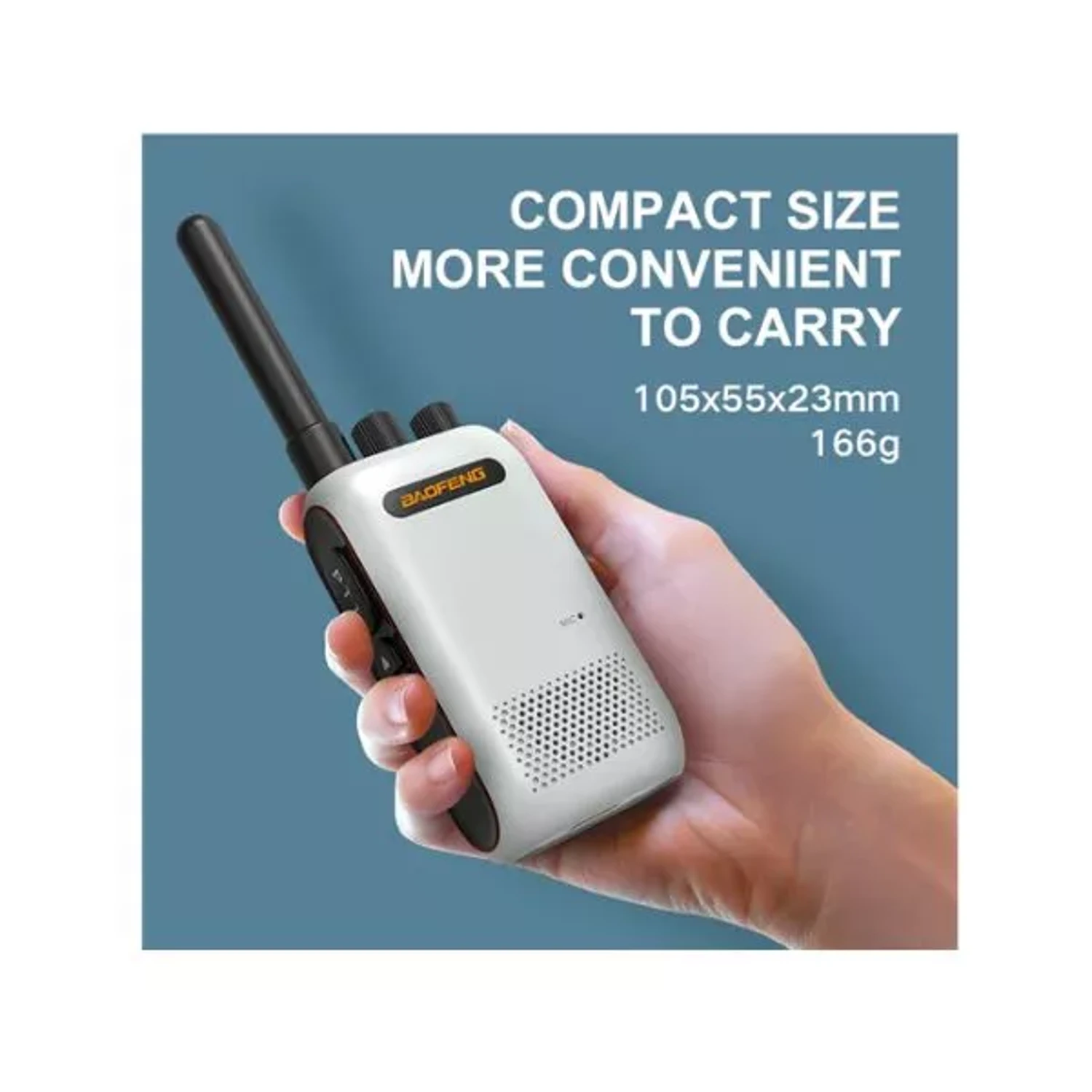 Radio Portable UHF Analogico Frecuenci — foto 3