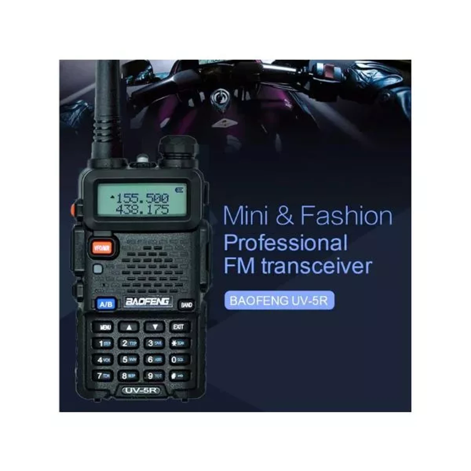 Radio Portable Uhf/vhf Tri Band — foto 9
