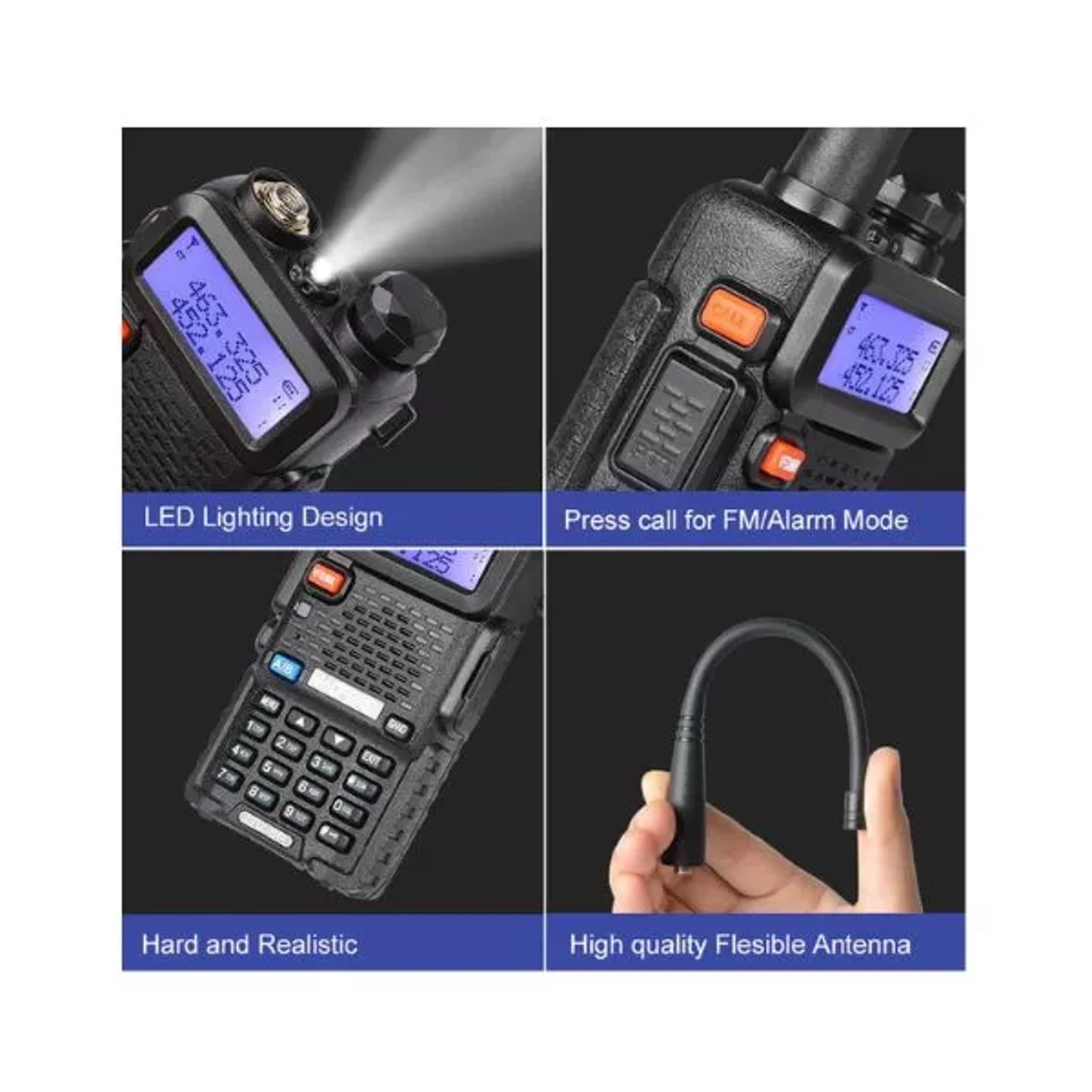 Radio Portable Uhf/vhf Tri Band — foto 11