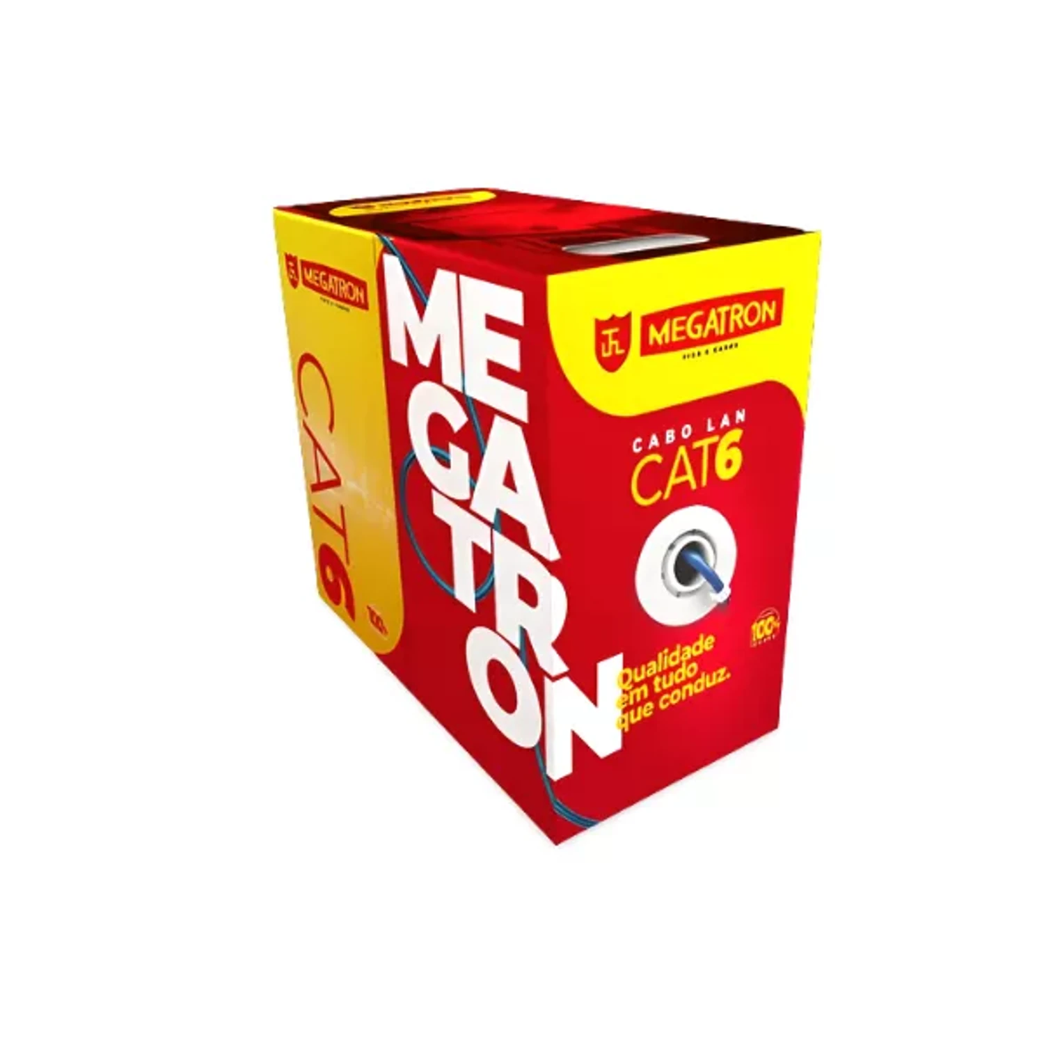 Cable LAN CAT6 - 305mts - 23awg — foto 1