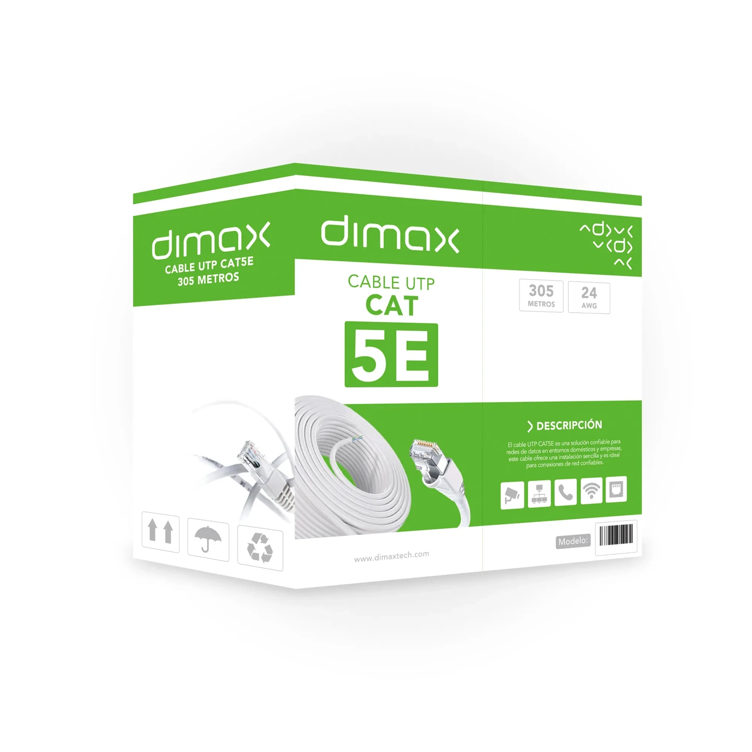 Cable UTP CAT5E Cca Int Aleacion — foto 3