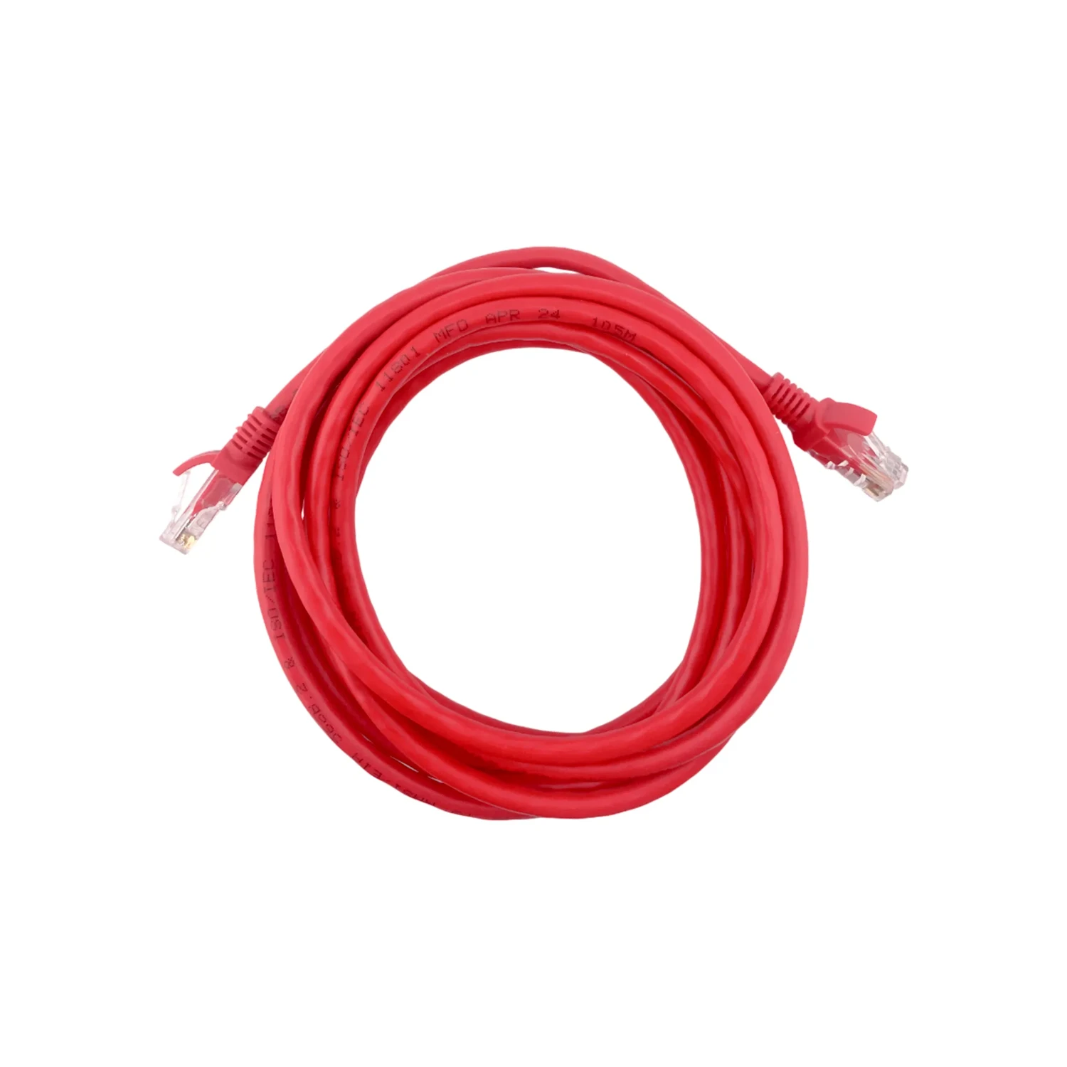 Patch Cord CAT6 3 Metros Color Rojo — foto 1