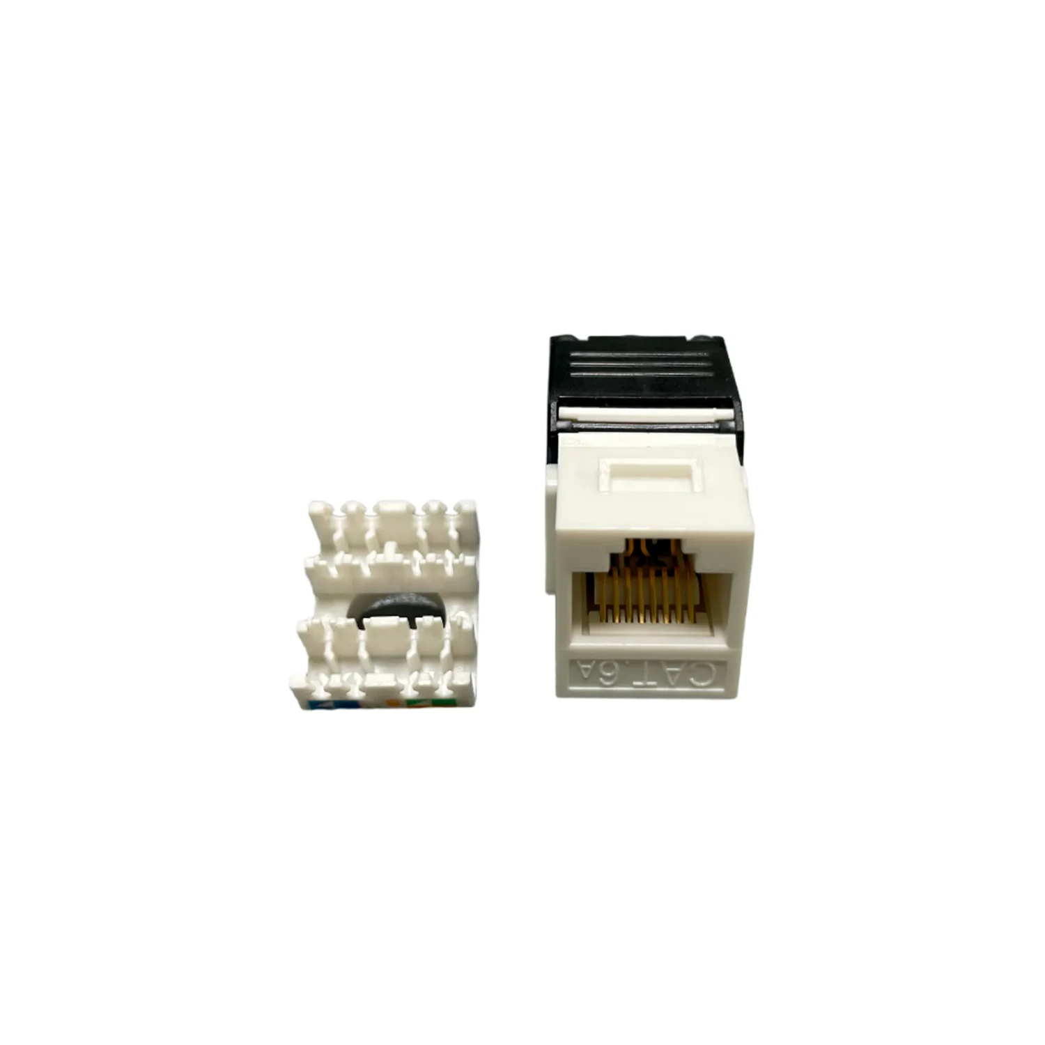 Keystone Jack CAT6A Color Blanco — foto 3