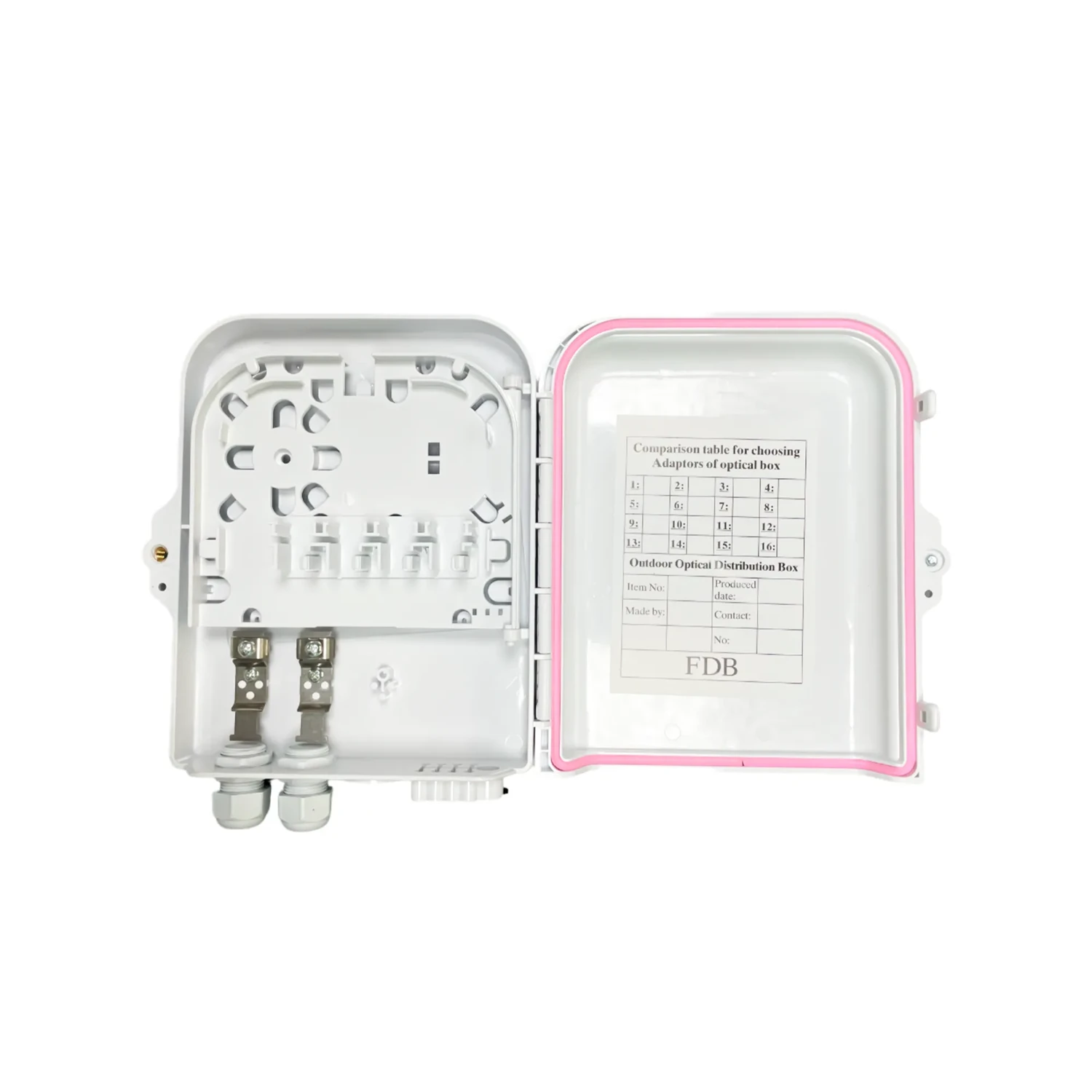 Caja de Distribucion FTTH 8 Puertos Ip65 — foto 2