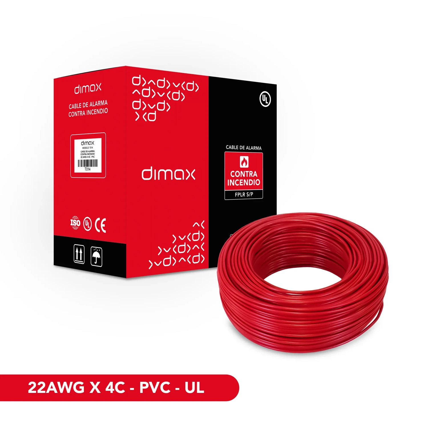 Cable Contra Incendio 22awgx4c-pvc — foto 1