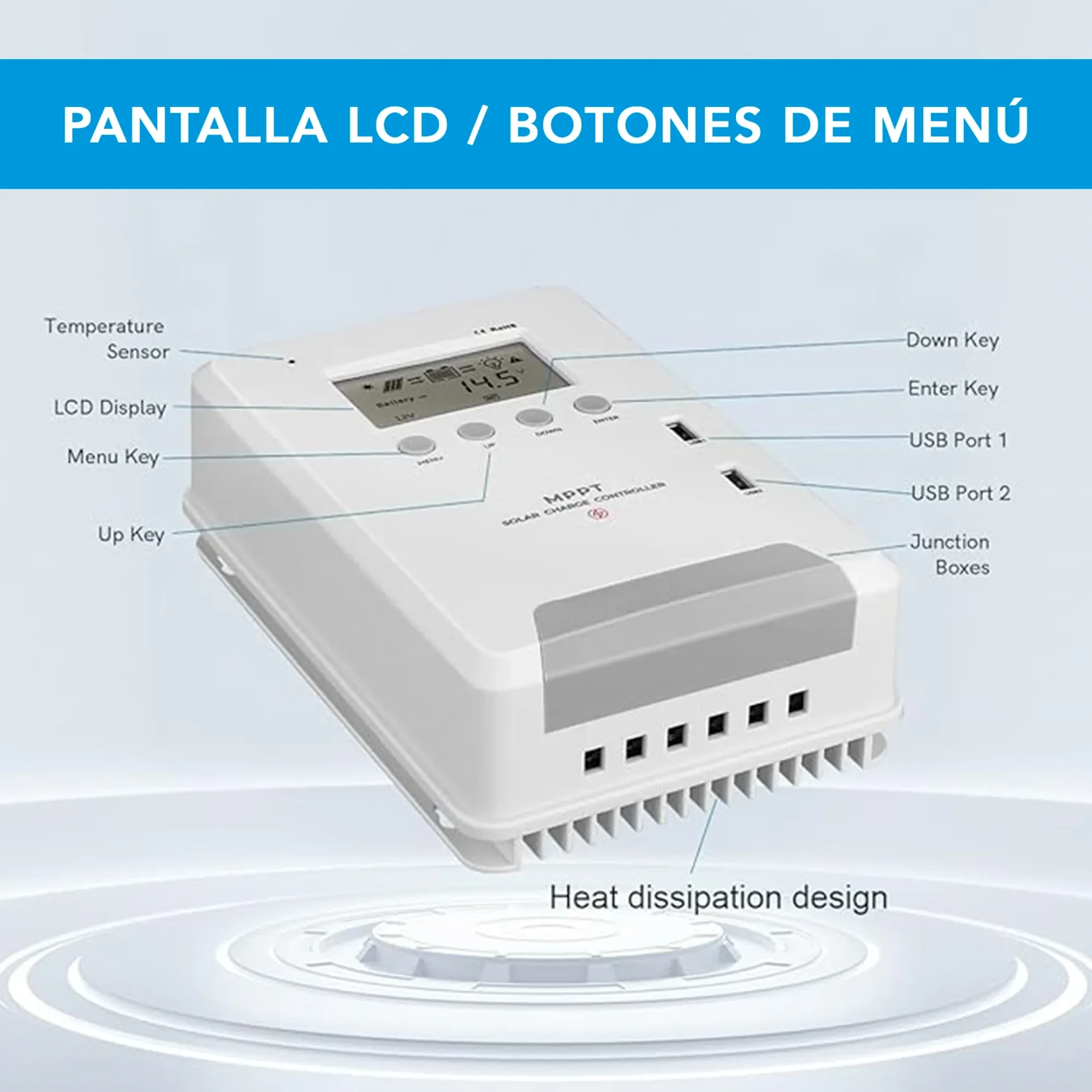 Controlador Solar Mppt de 30 a — foto 9
