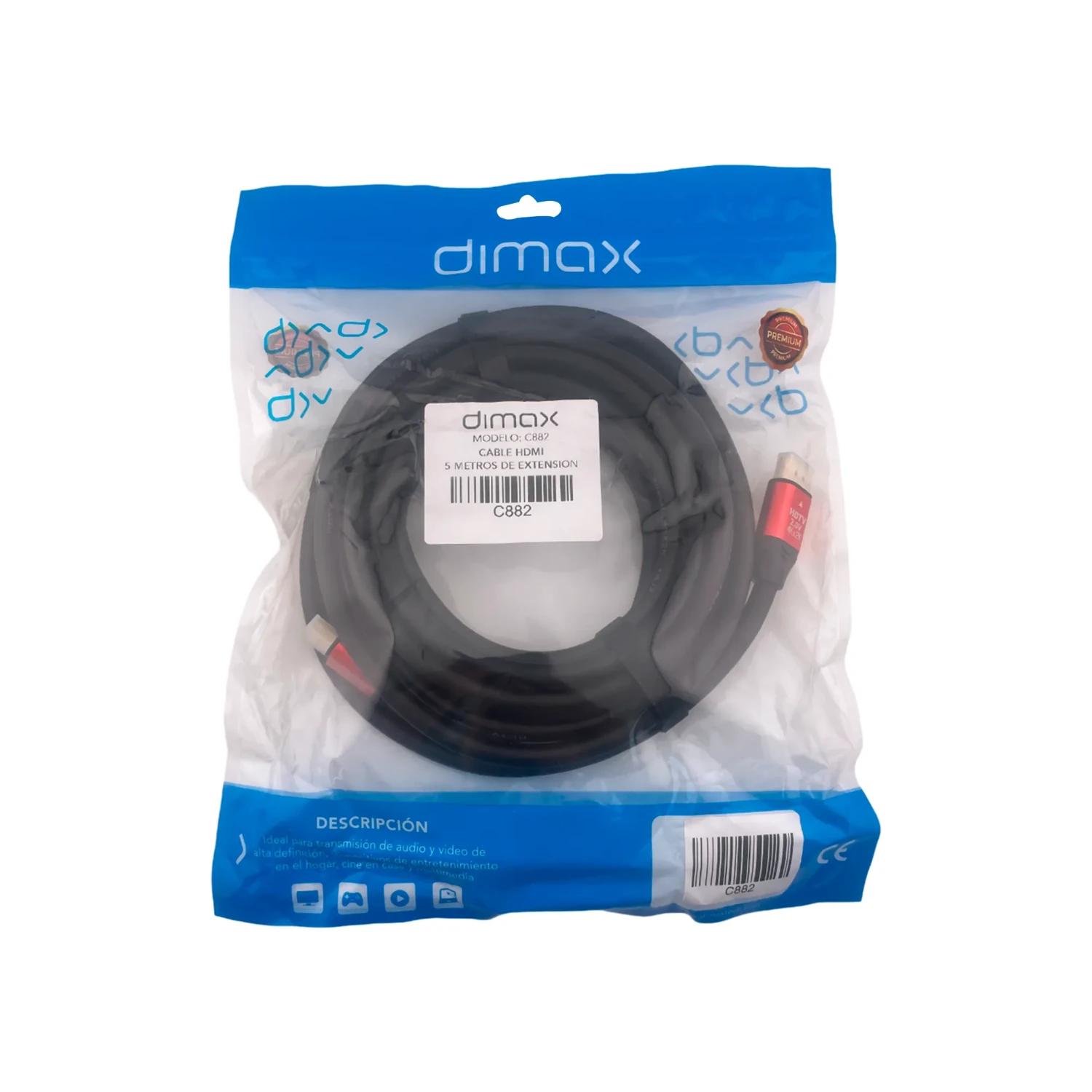 Cable HDMI 5 Metros de Extension — foto 2