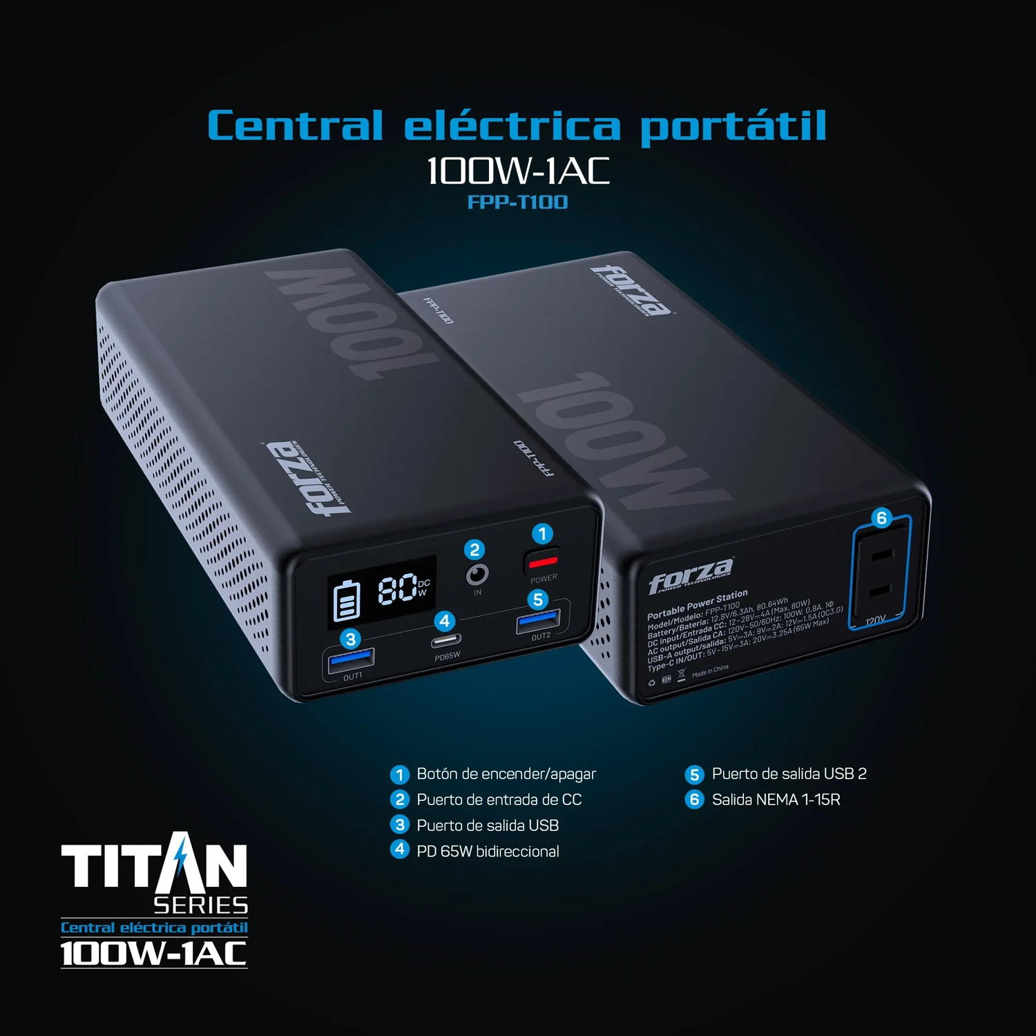 Central Eléctrica Portátil — foto 3