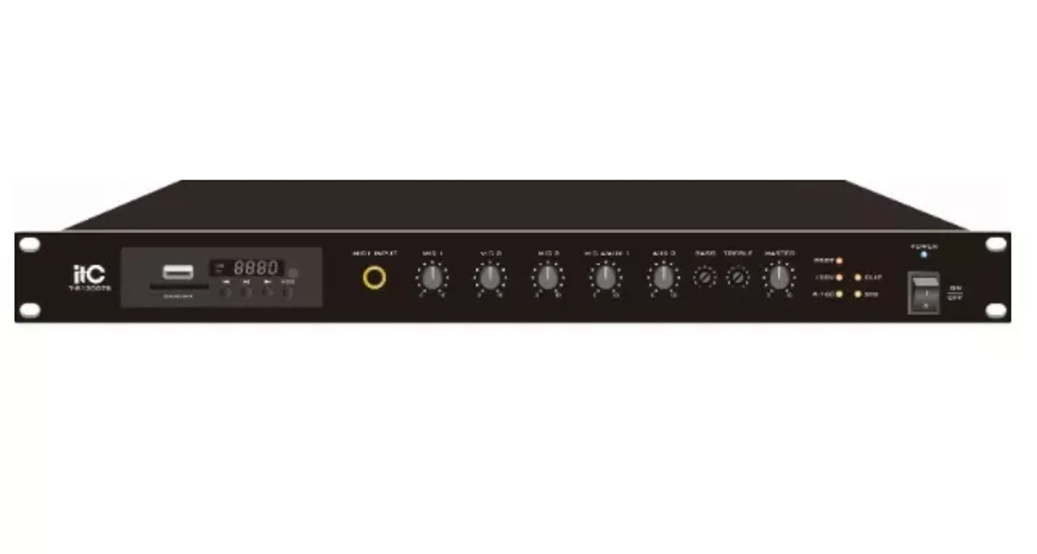 Amplificador Mezclador Rms Class-d 120w — foto 1