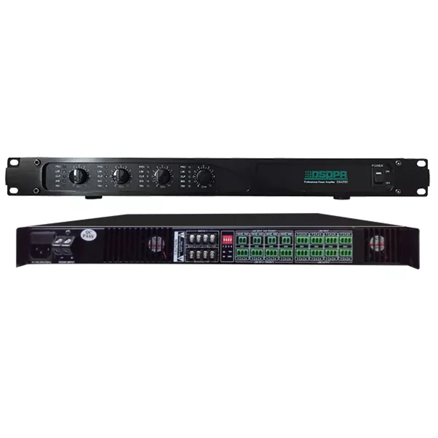 Amplificador Digital 4 Canales 250 W — foto 1