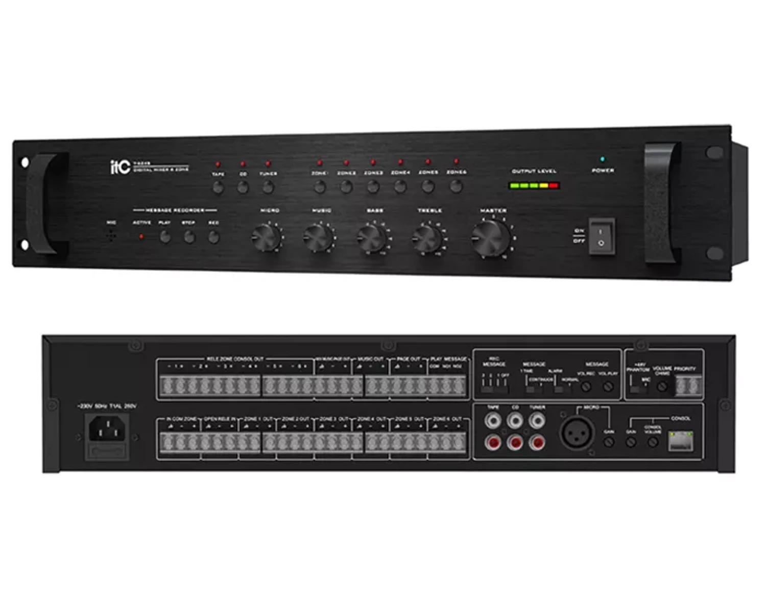 Pre-amplificafor de 6 Zonas — foto 1