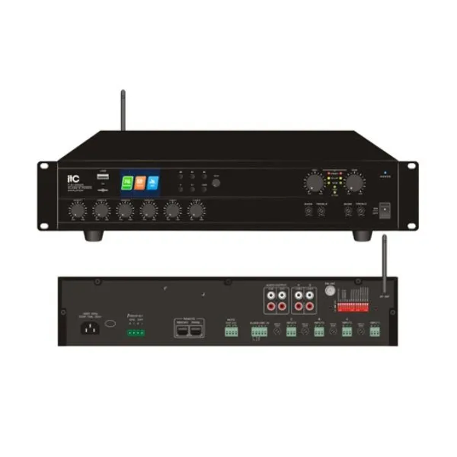 Amplificador Mezclador Usb/sd 240w — foto 1