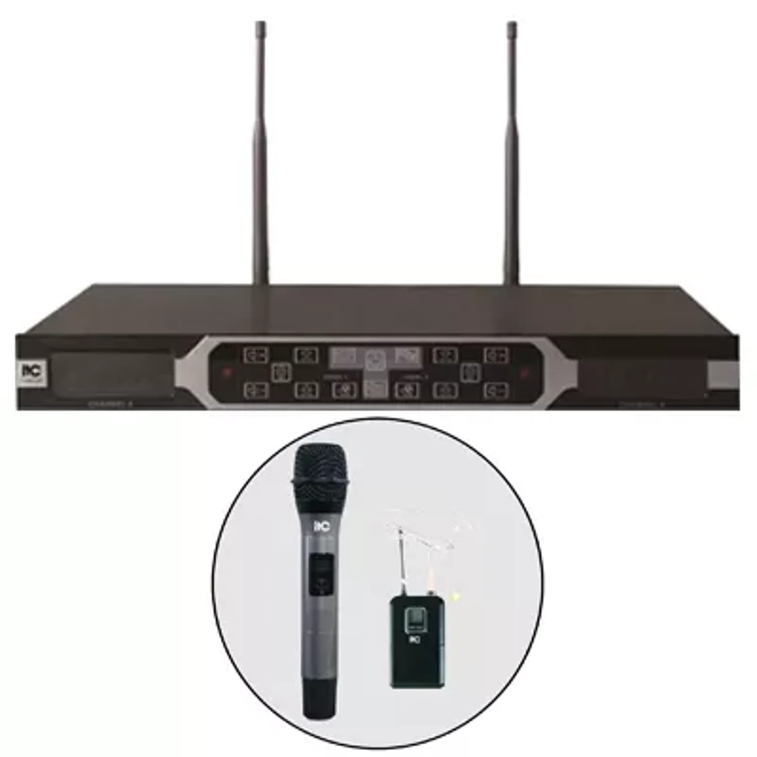 Receptor Microfonos Inalambricos UHF — foto 1