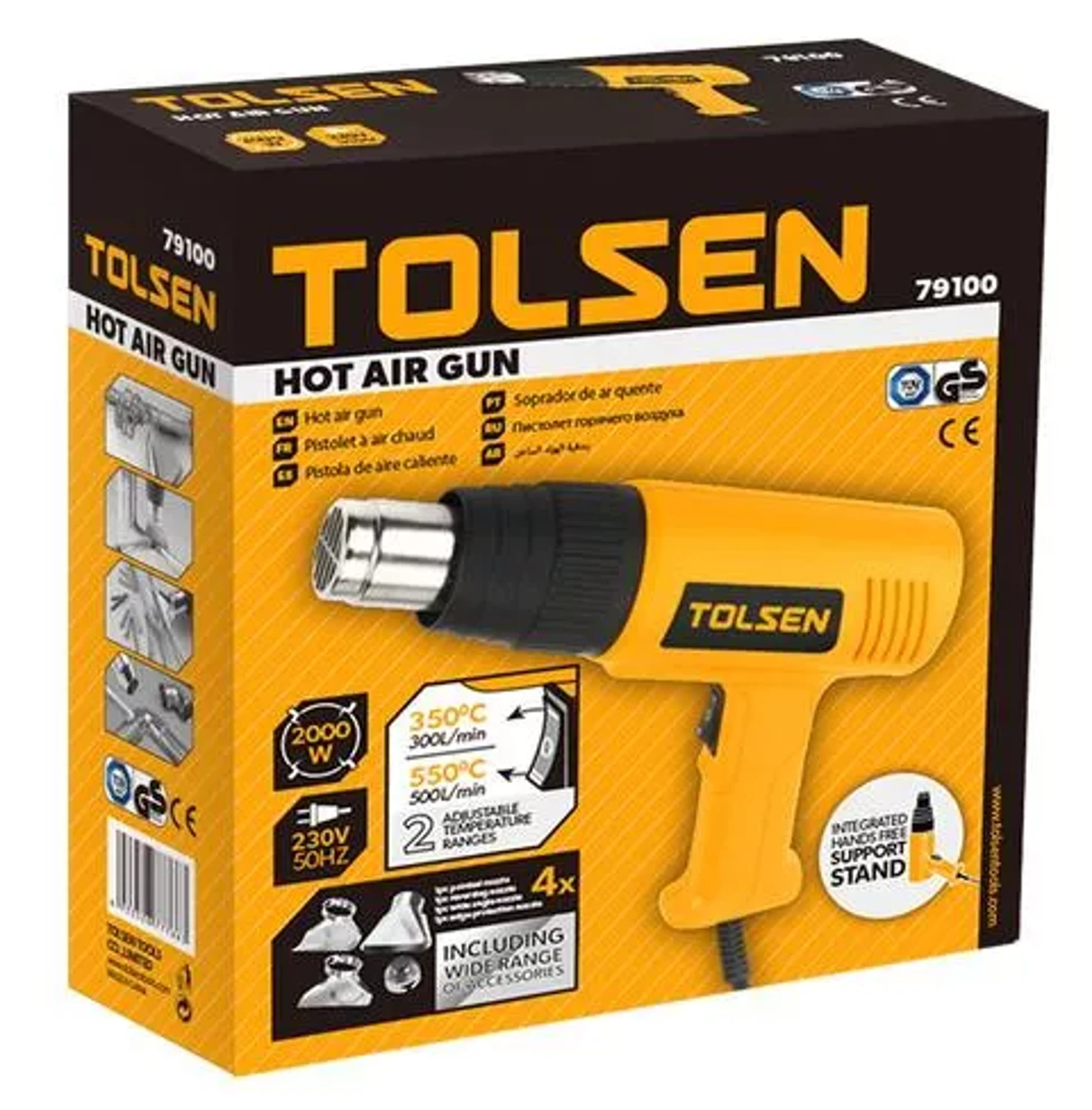 Pistola de Calor 2000w — foto 2