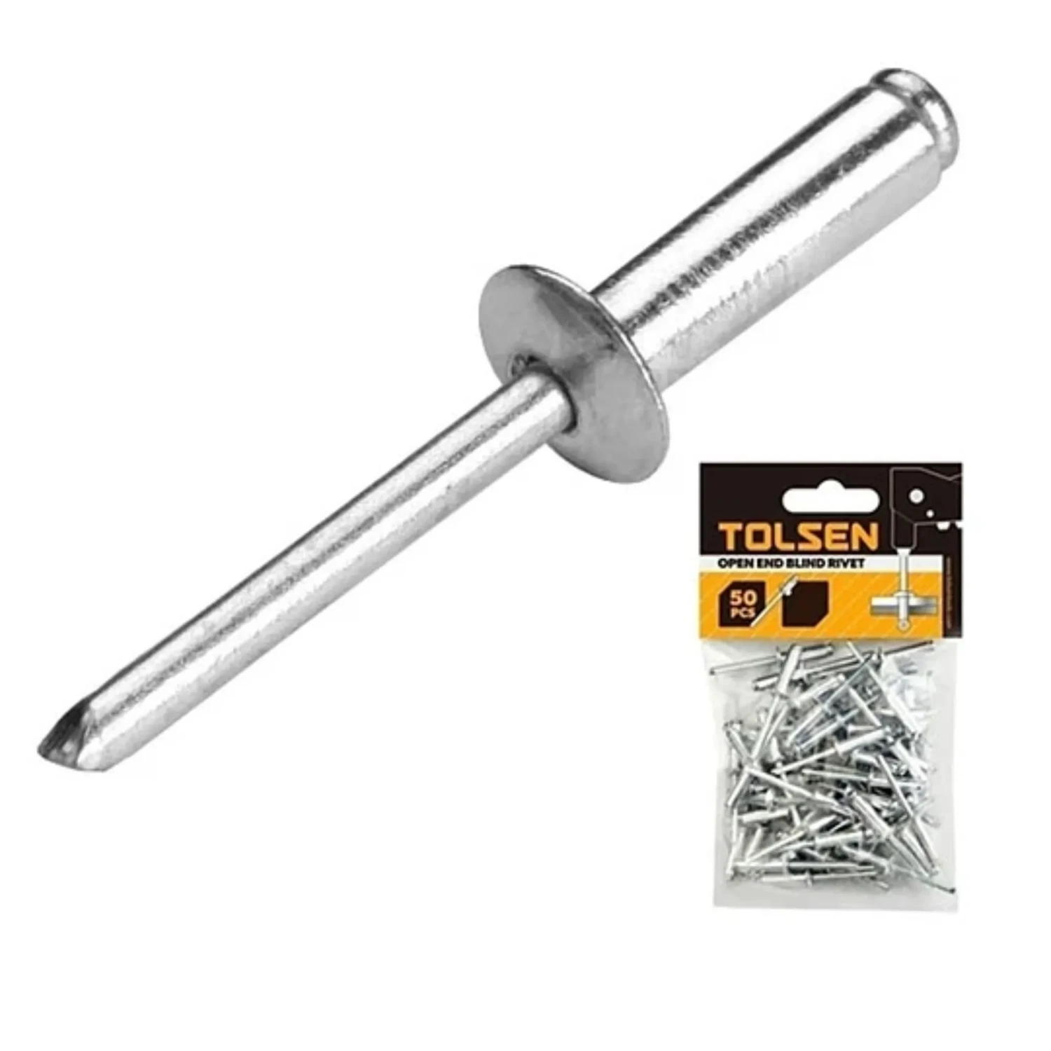 Remache de Aluminio 4,8x16mm — foto 1