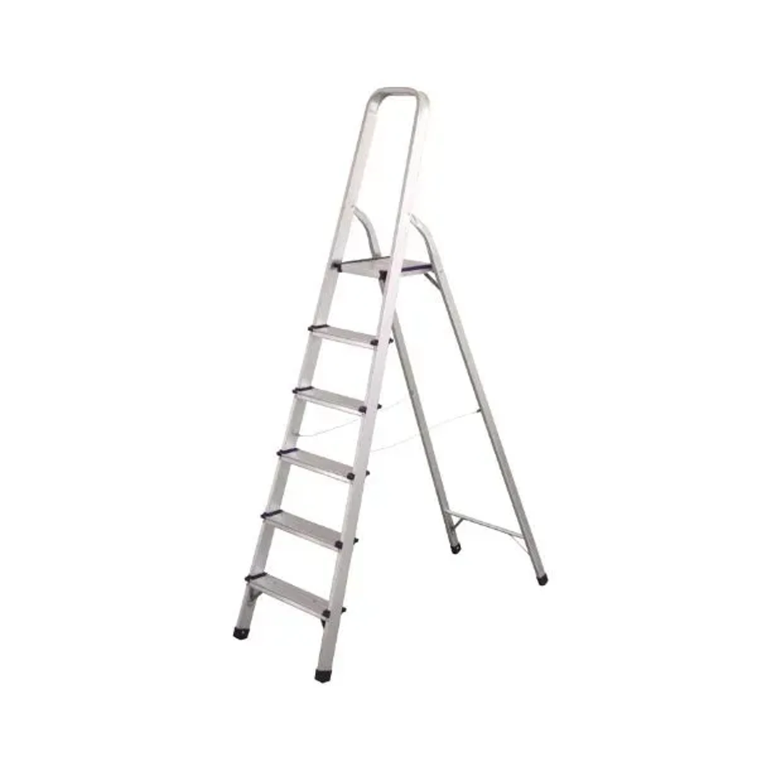 Escalera de Aluminio de 6 Peldaños Tipod — foto 1