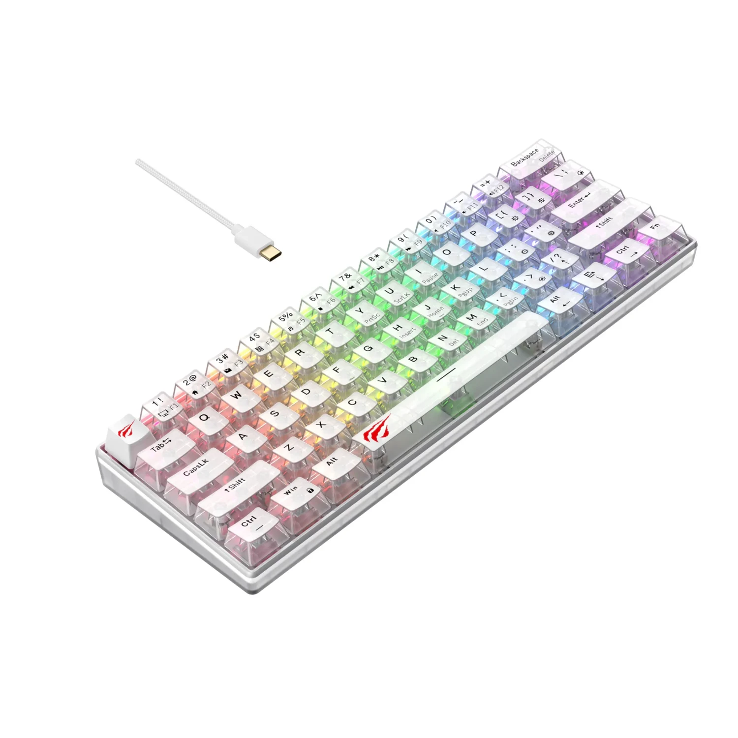 Teclado Mecanico RGB Transparente — foto 3