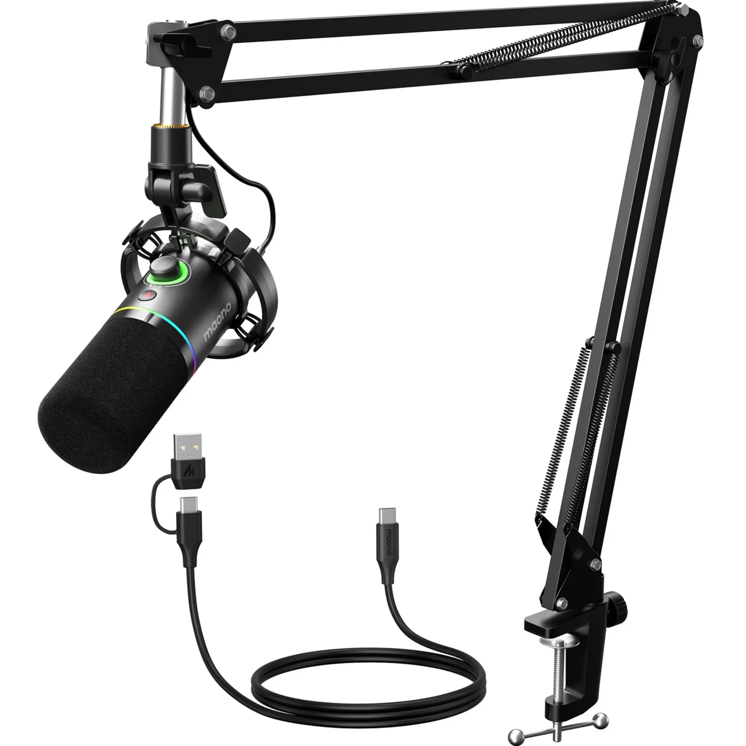 Microfono Dinamico Usb/xlr con Brazo — foto 1
