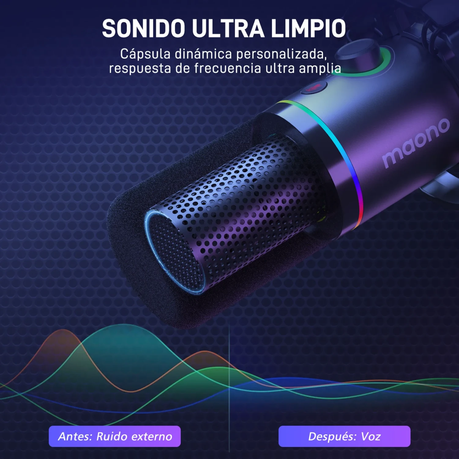 Microfono Dinamico Usb/xlr con Brazo — foto 4